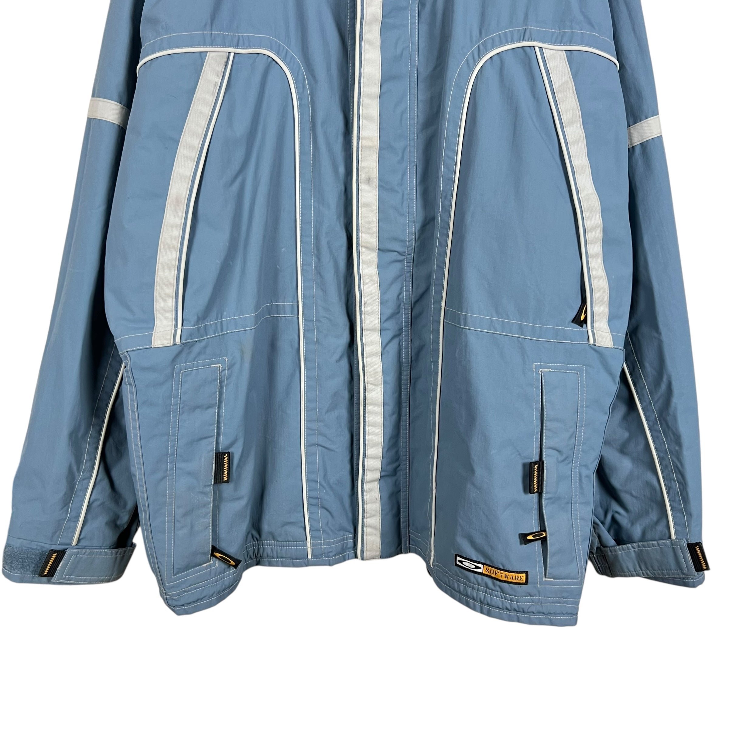 Vintage Oakley Software Ski Jacket Baby Blue