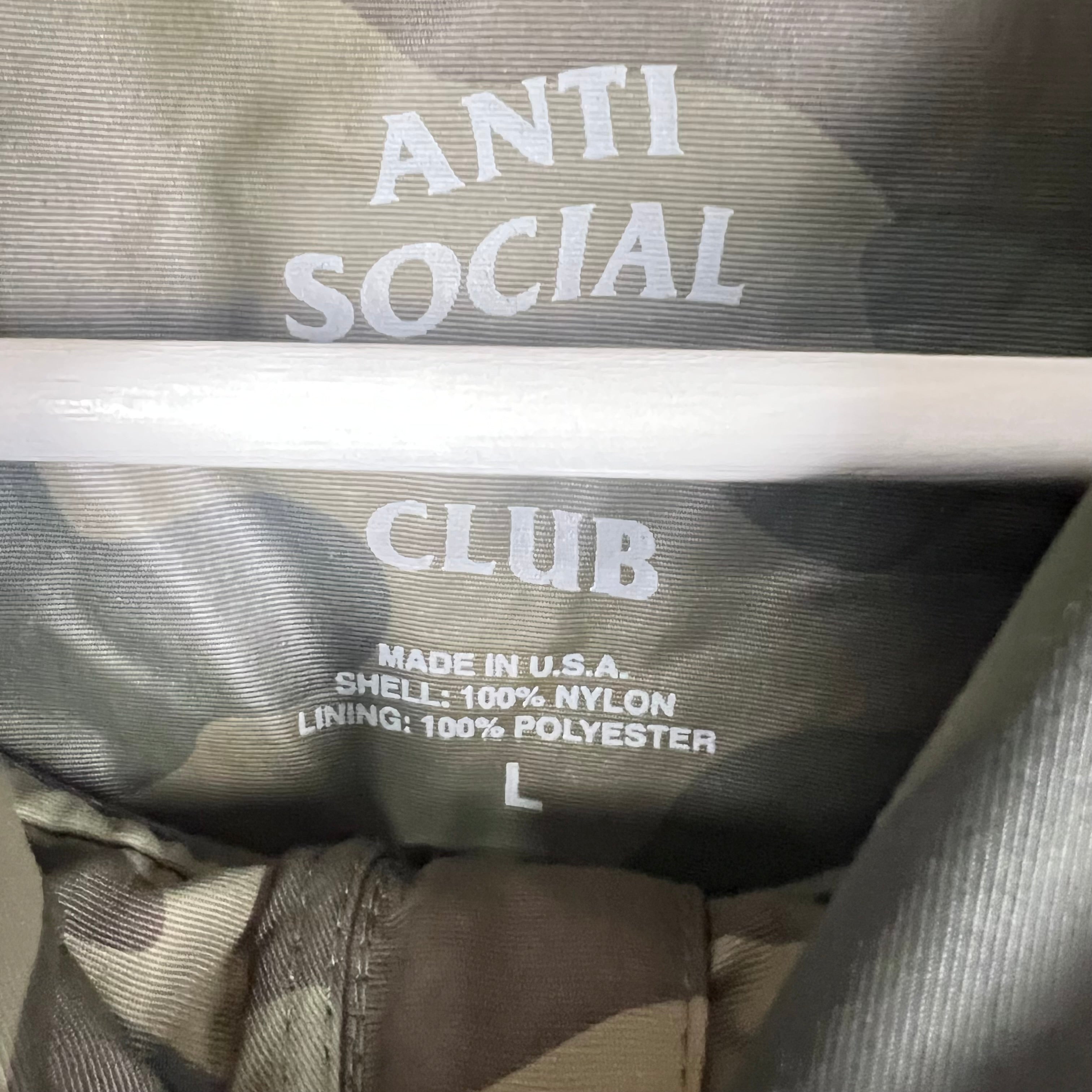 Anti Social Social Club EZ Jacket Camo
