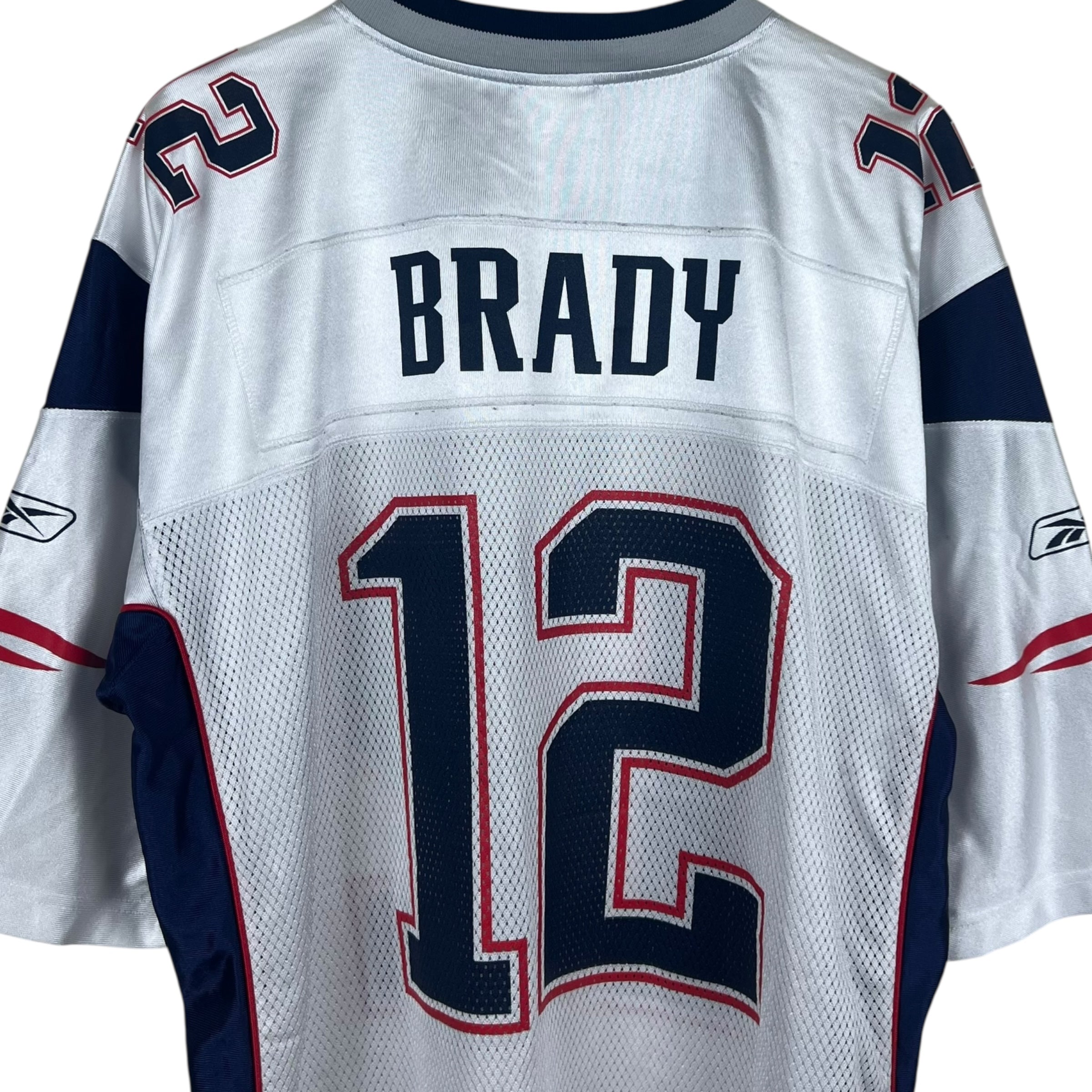 Vintage Reebok NFL New England Patriots Tom Brady Home Jersey