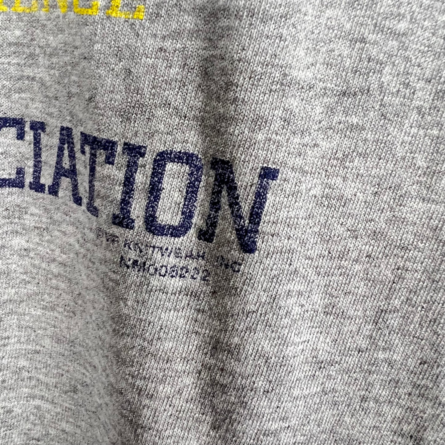 Vintage Lee Indiana Pacers Arch Logo Tee Heather Grey