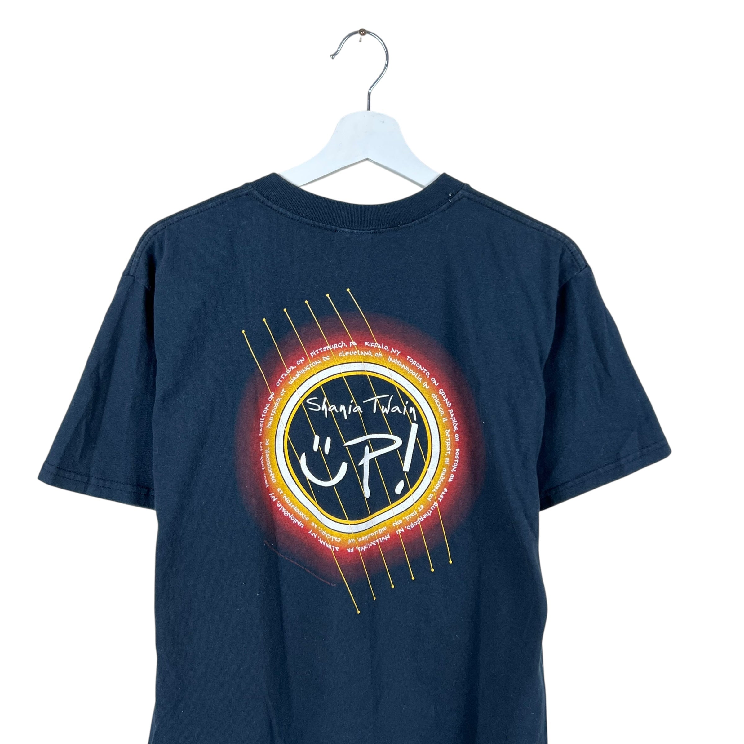 2003 Shania Twain “Up!” Tour Tee Black