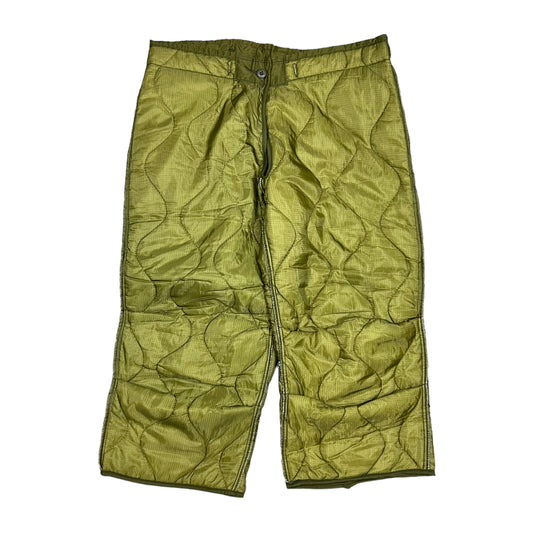 Vintage Military Army Liner Pants Green