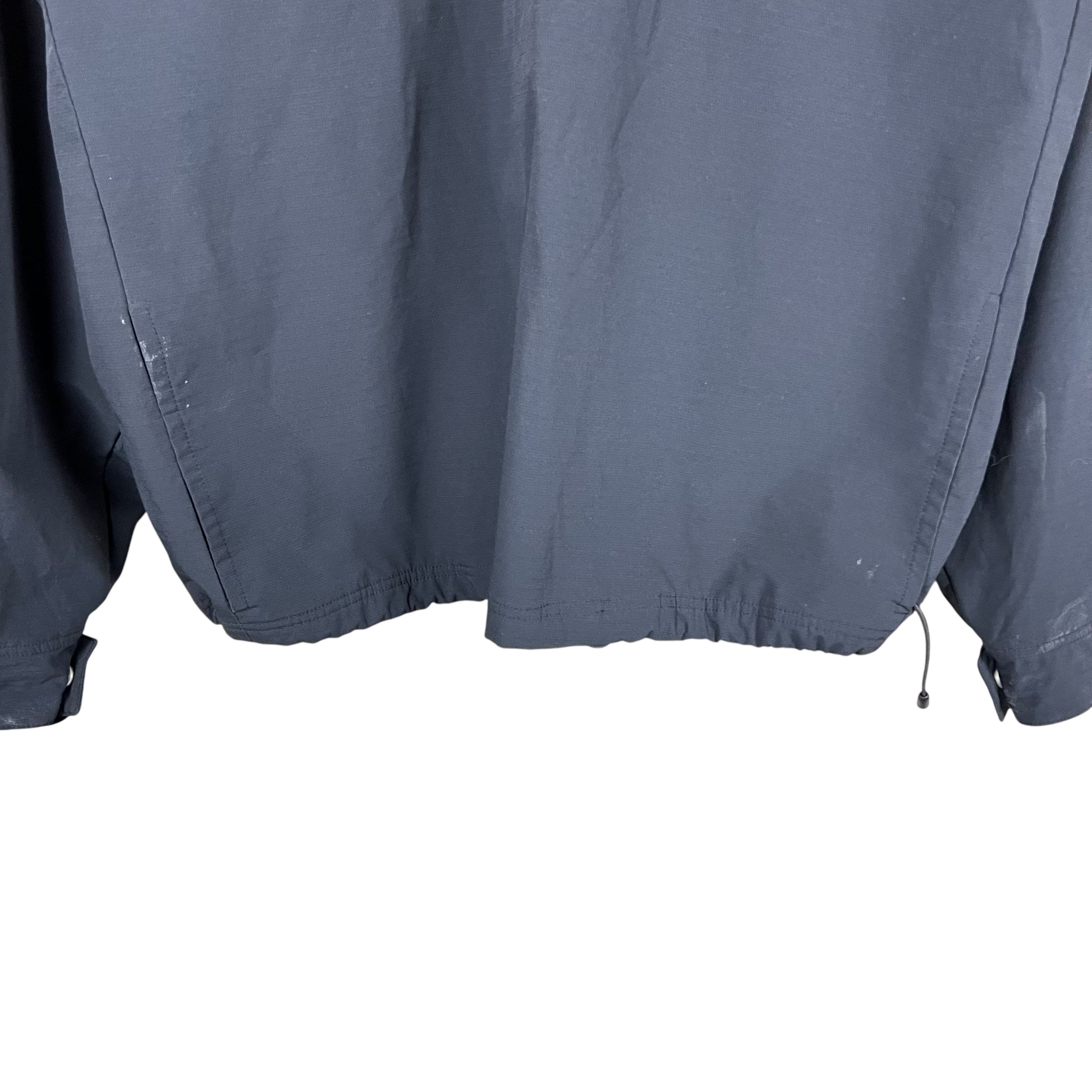 Vintage Oakley V-Neck Pullover Jacket Black