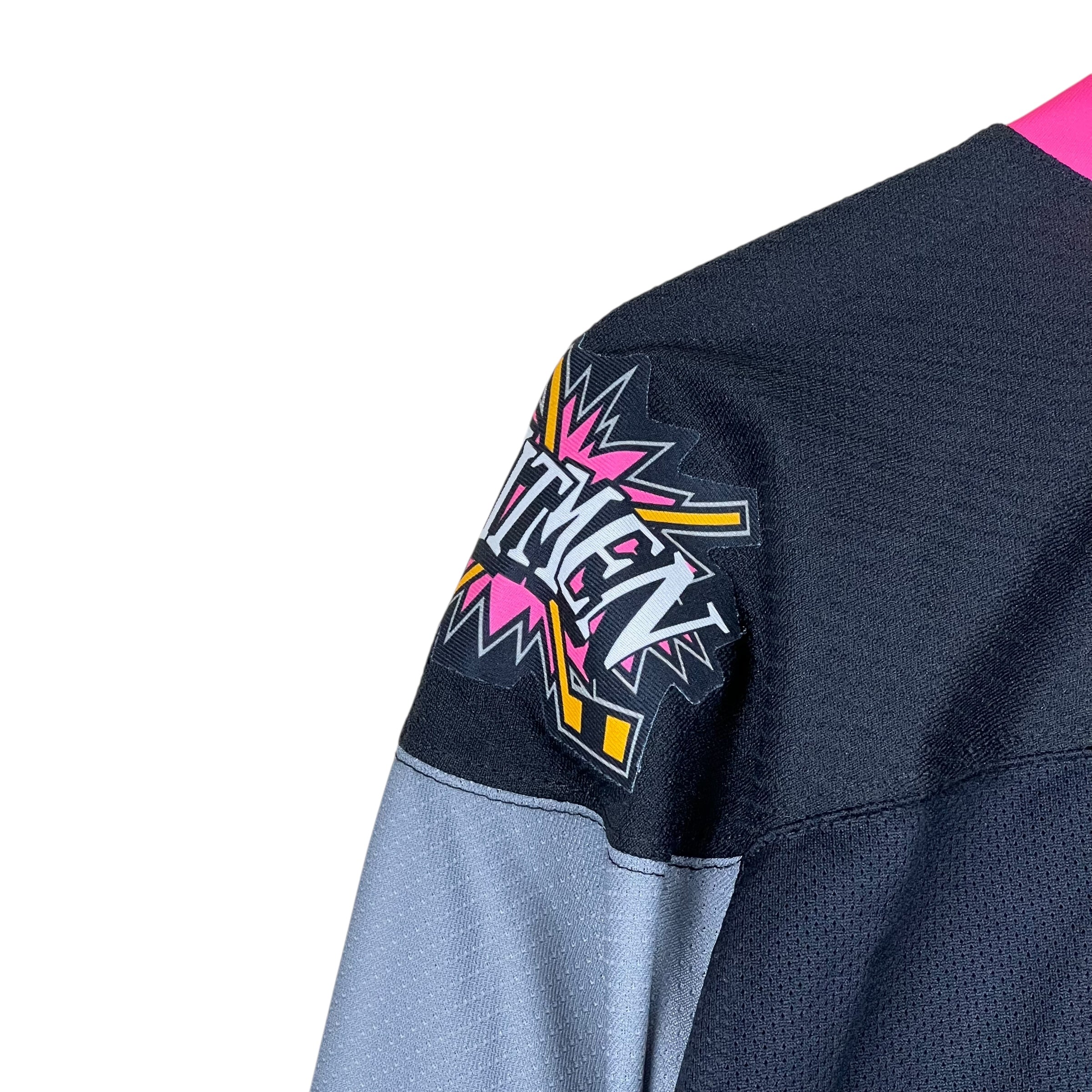 Vintage CCM CHL Calgary Hitmen 20th Anniversary Edition Jersey Black