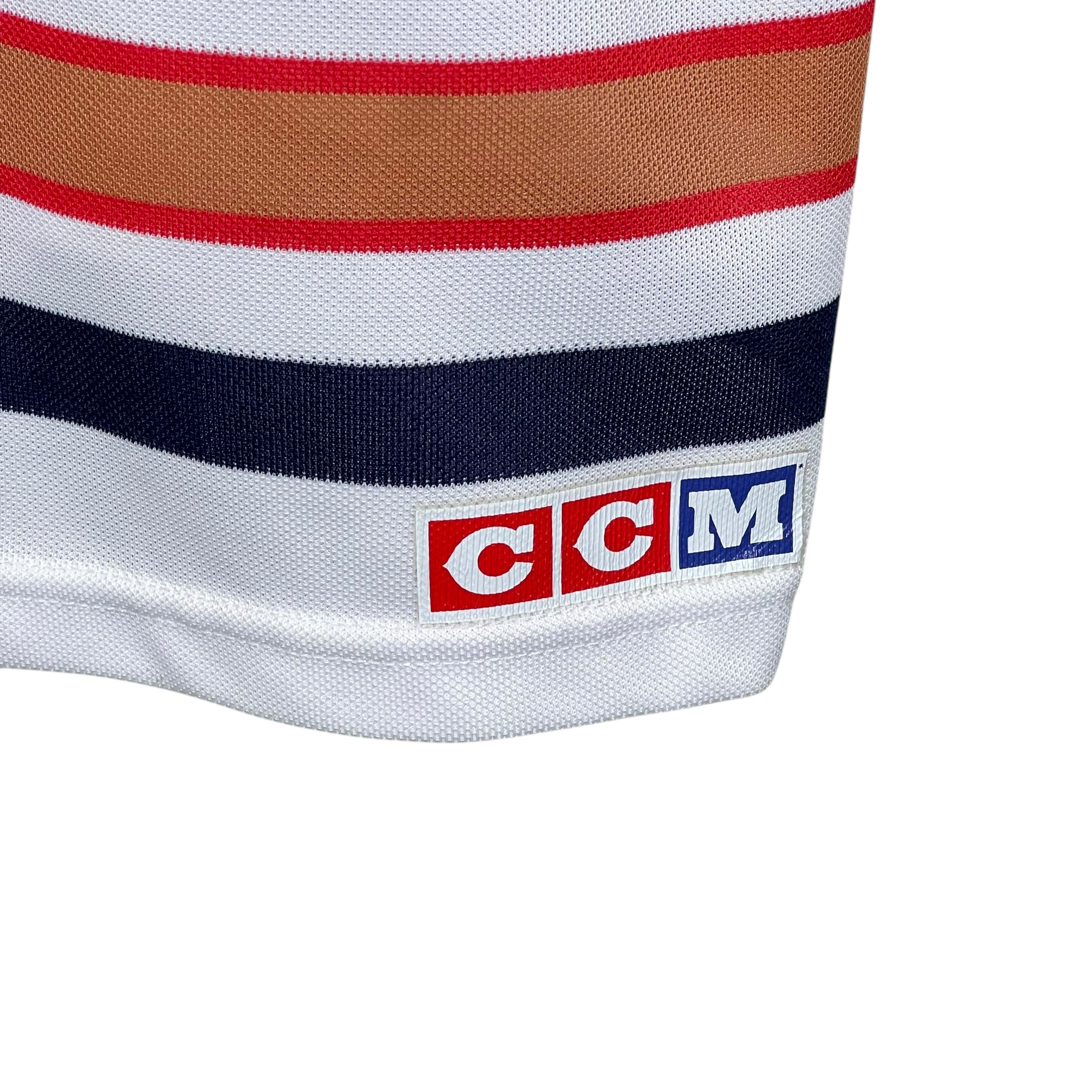 Vintage CCM Edmonton Oilers Blank Home Jersey