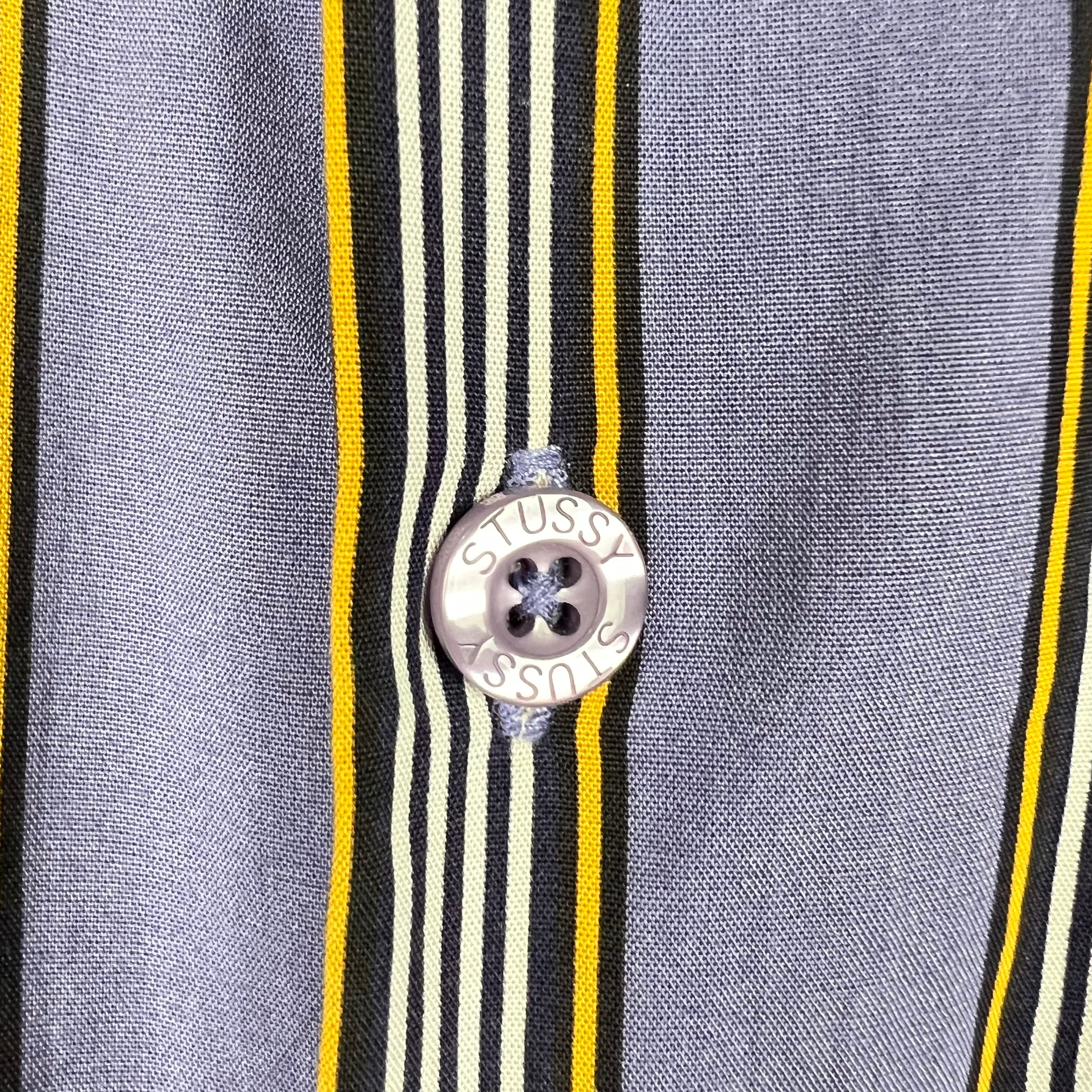 Stussy Cove Striped Shirt Lavender