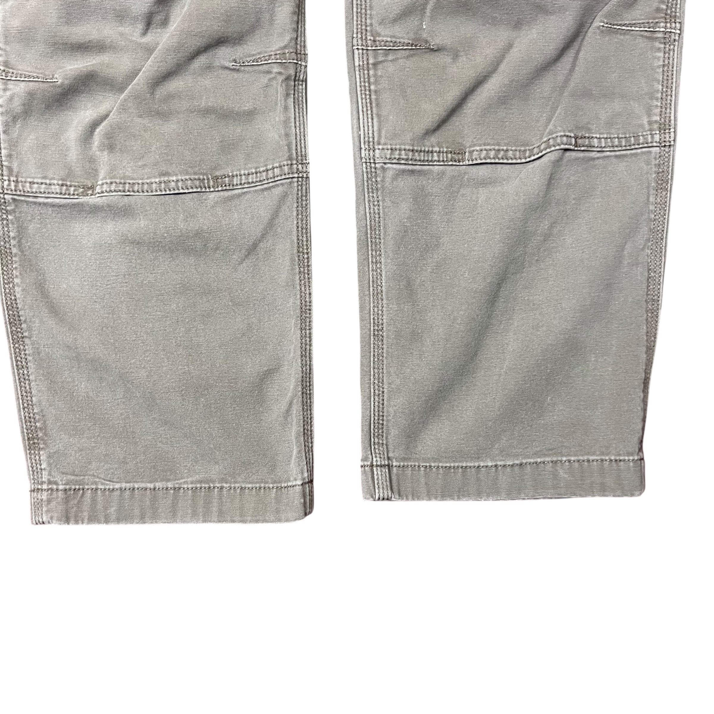 Vintage Carhartt Relaxed Fit Double Knees Carpenter Pants Olive
