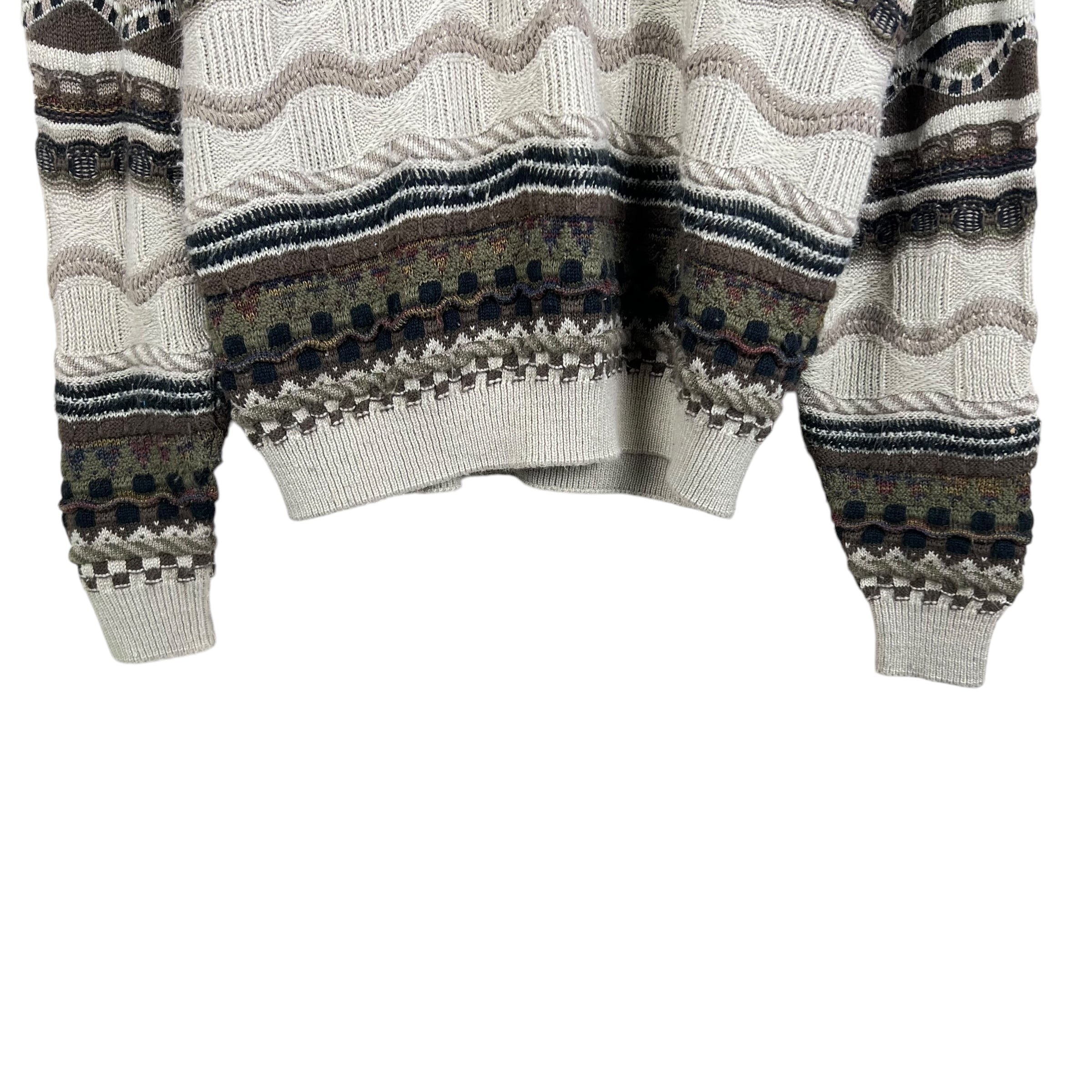 Vintage Protege Collection Polo Knit 3D Multi