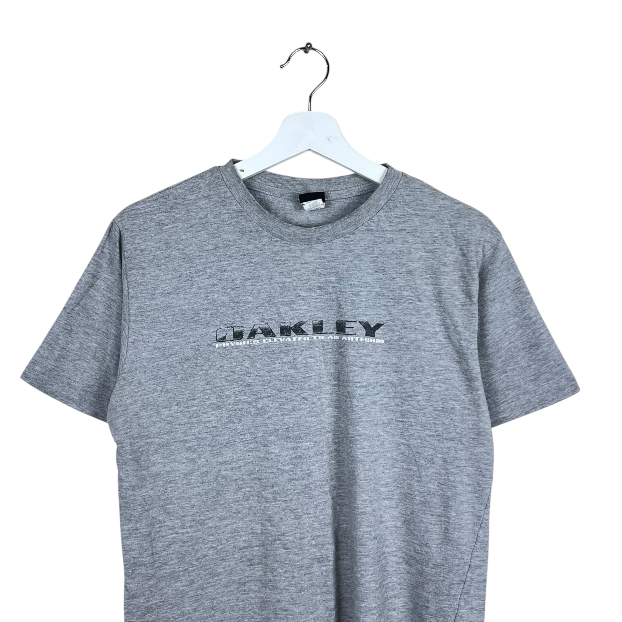 Vintage Oakley Logo Promo Tee Grey