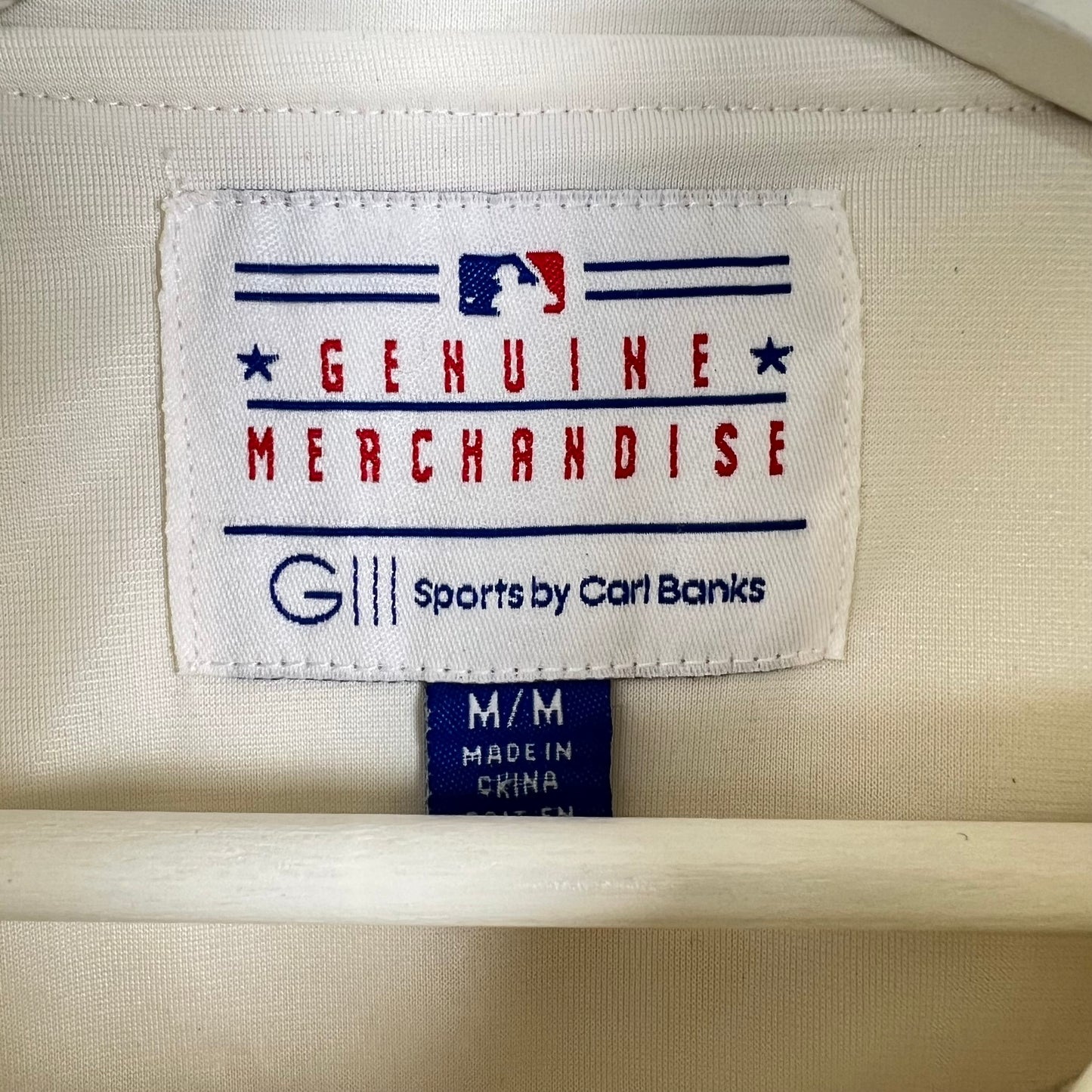 Vintage G III MLB New York Yankees Arch Logo Track Jacket White