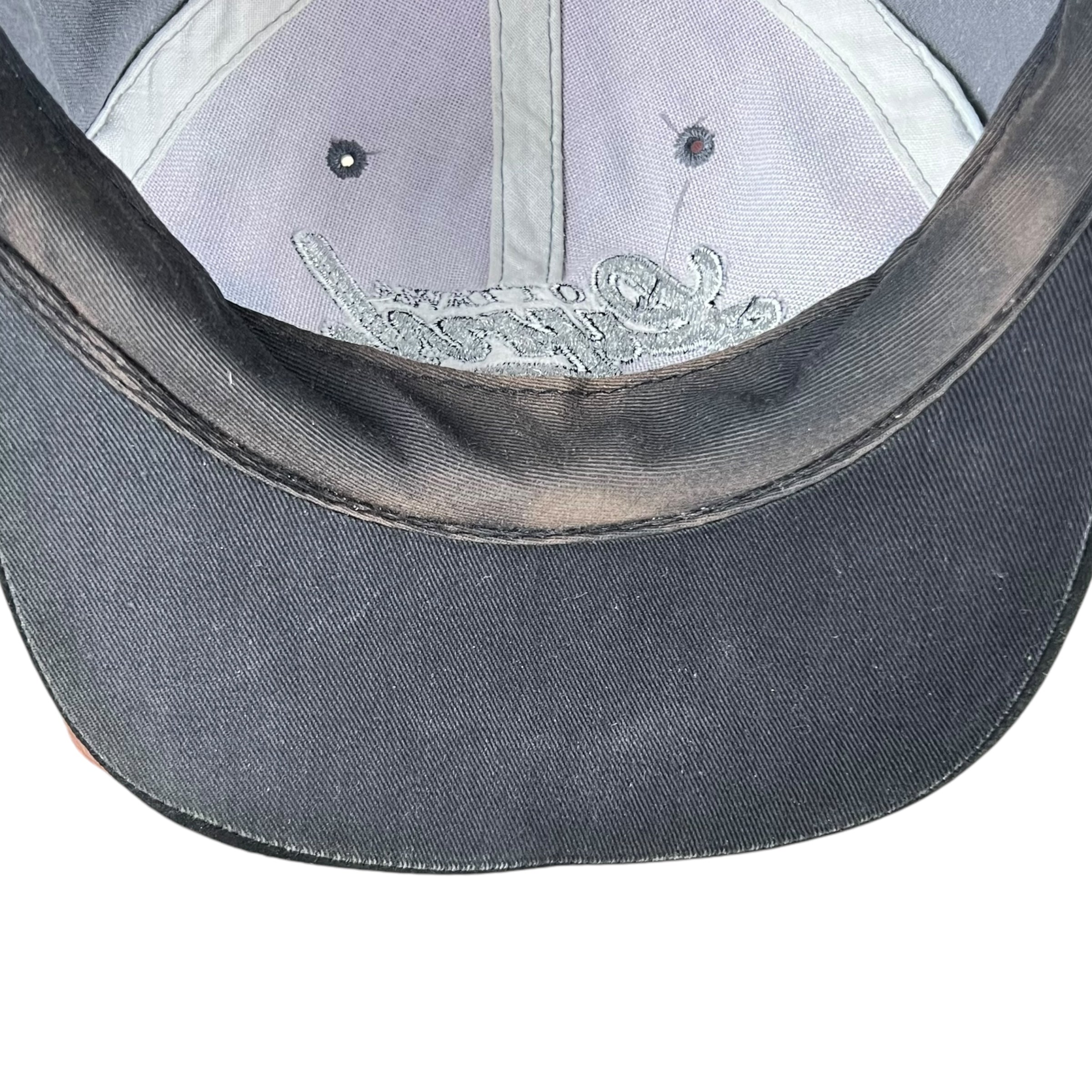 Vintage Ottawa Lynx Logo StrapBack Grey/Black