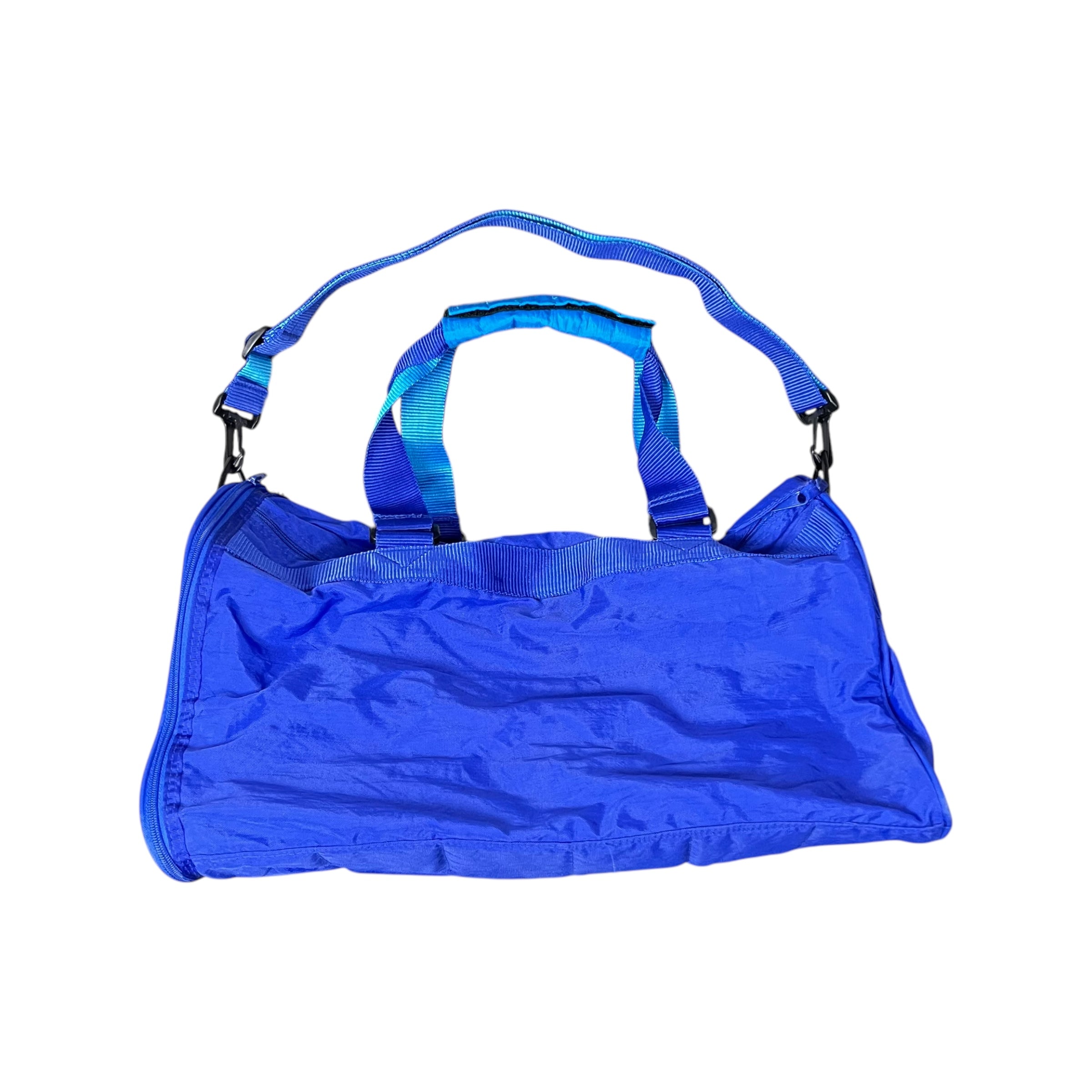 Vintage 80’s Nike Air Jordan Sports Duffle Bag Teal/Purple