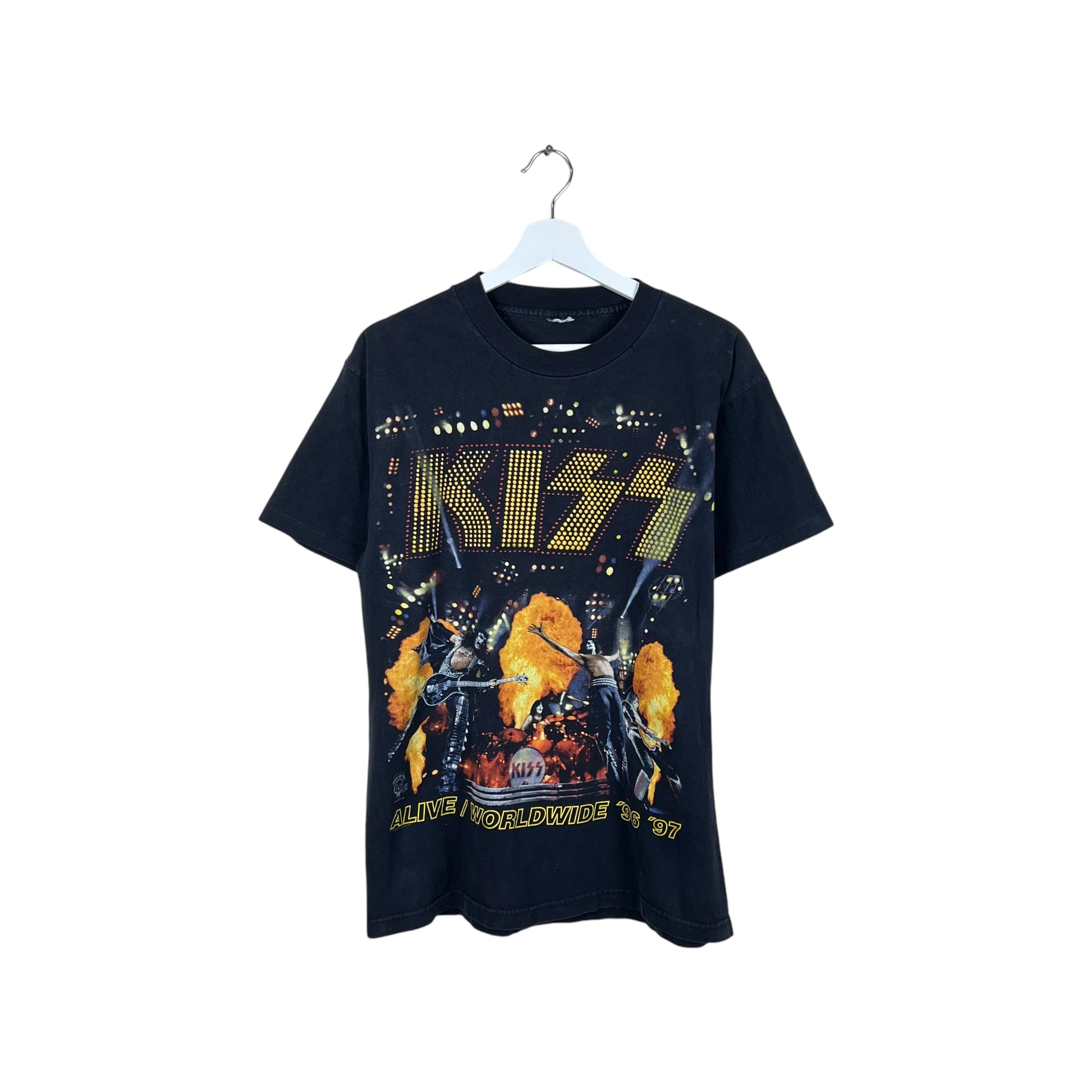 1997 KISS Alive Worldwide Tour Tee Black