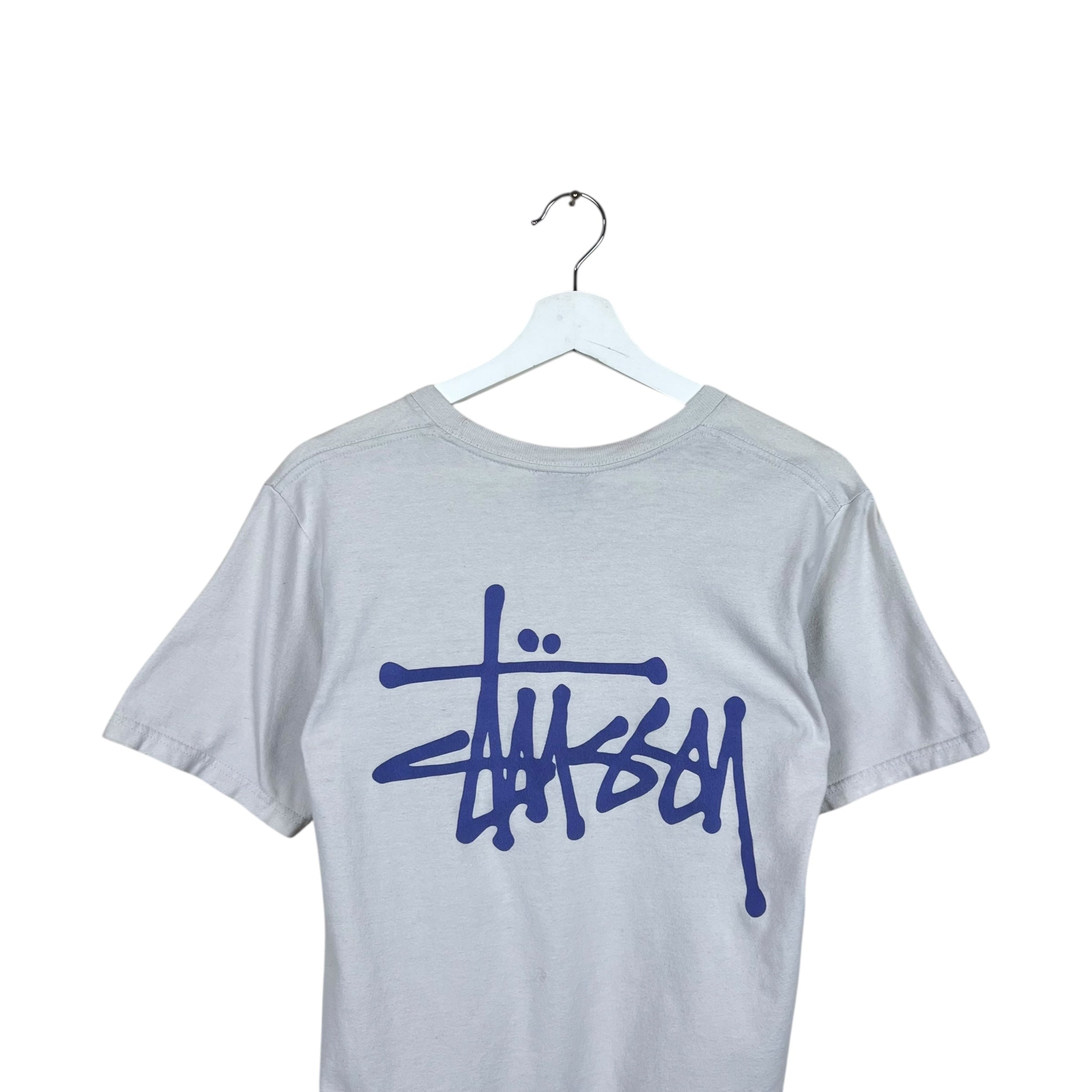 Stussy Basic Tee Lilac/White