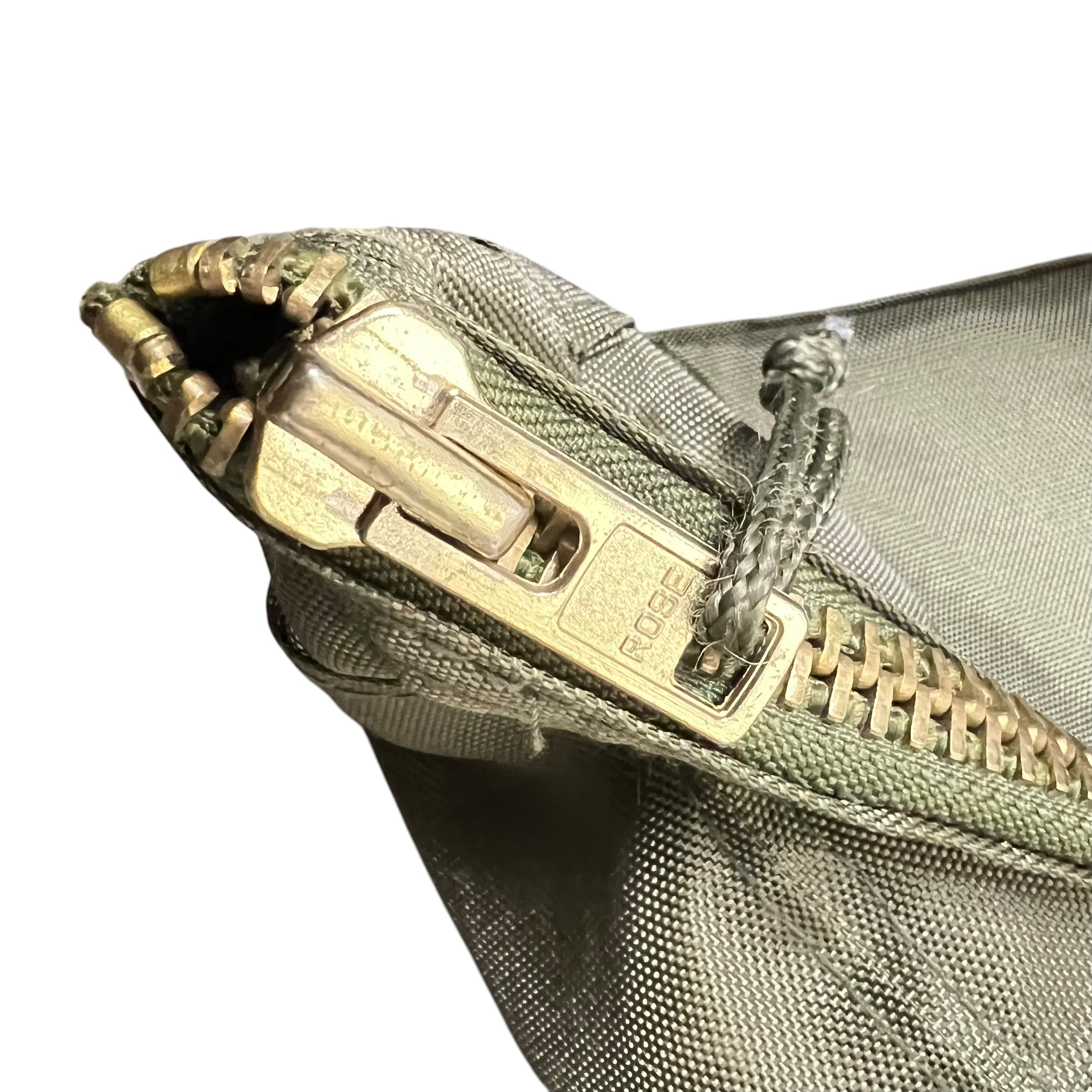 Vintage 80’s Made In Korea Military Flyer Helmet Bag Olive Green