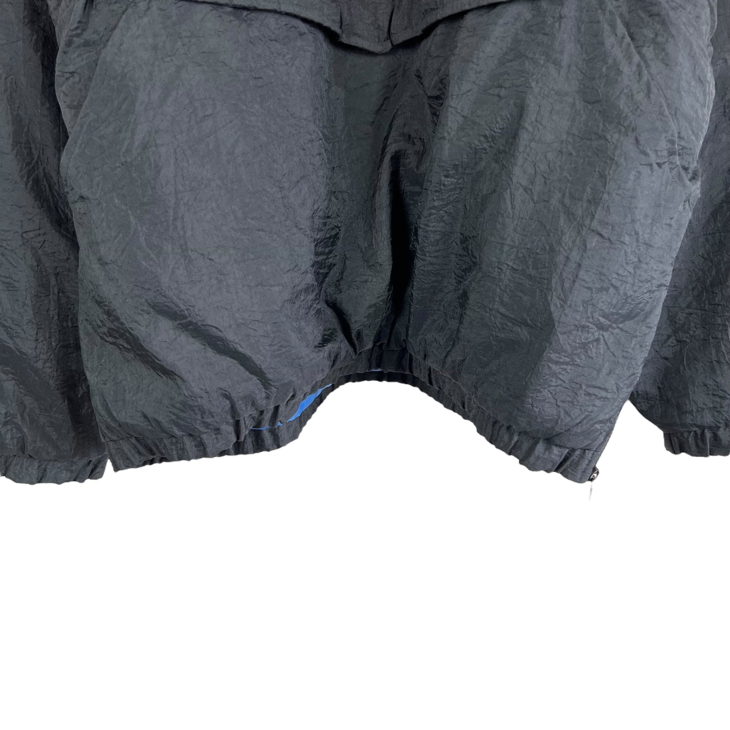 Vintage Starter Edmonton Oilers Logo Kangaroo Pouch Puffer Jacket