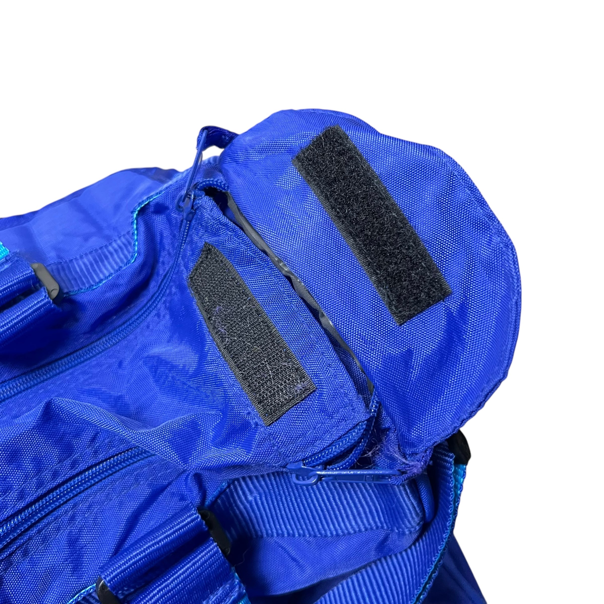 Vintage 80’s Nike Air Jordan Sports Duffle Bag Teal/Purple