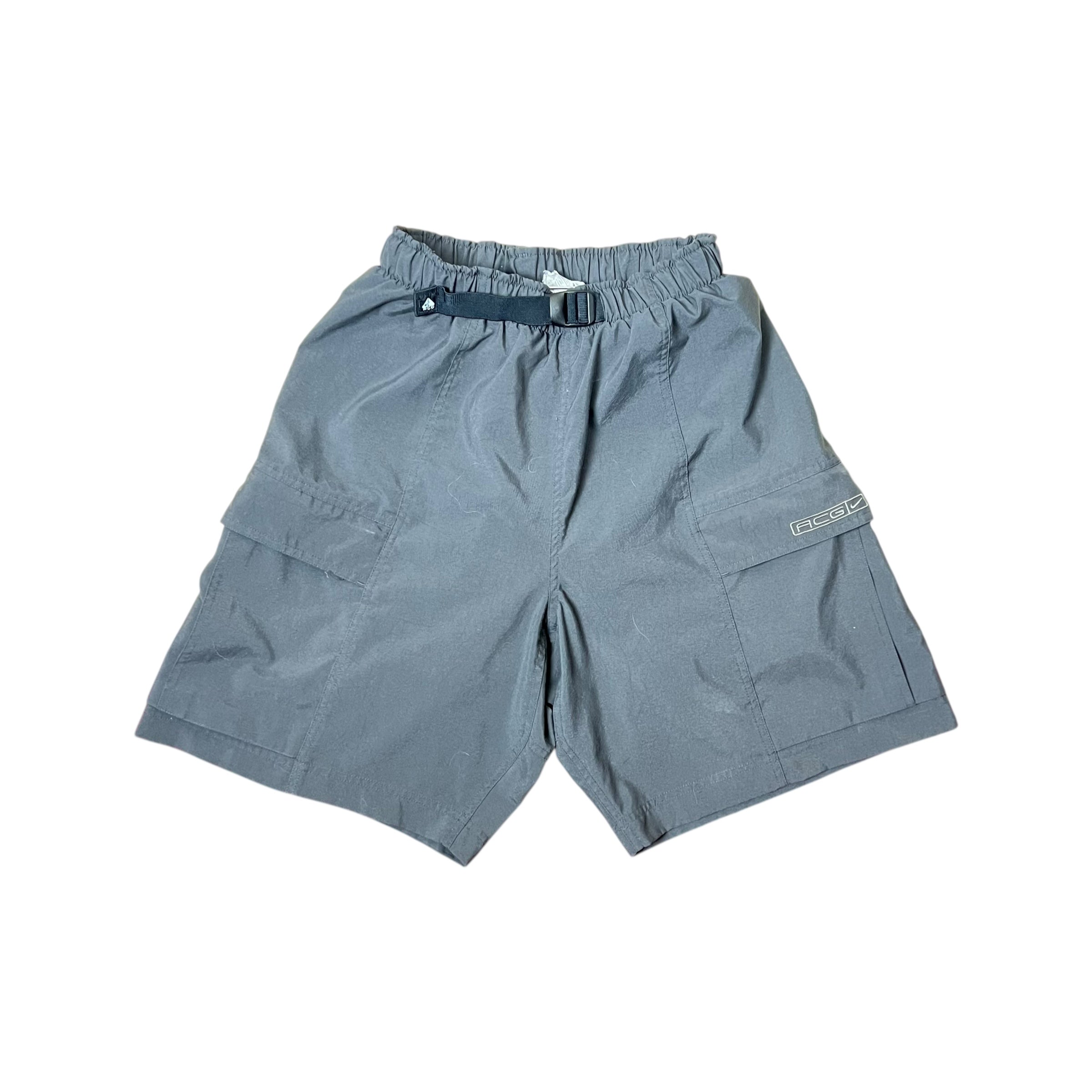 Vintage 90’s Nike ACG Cargo Nylon Shorts Black