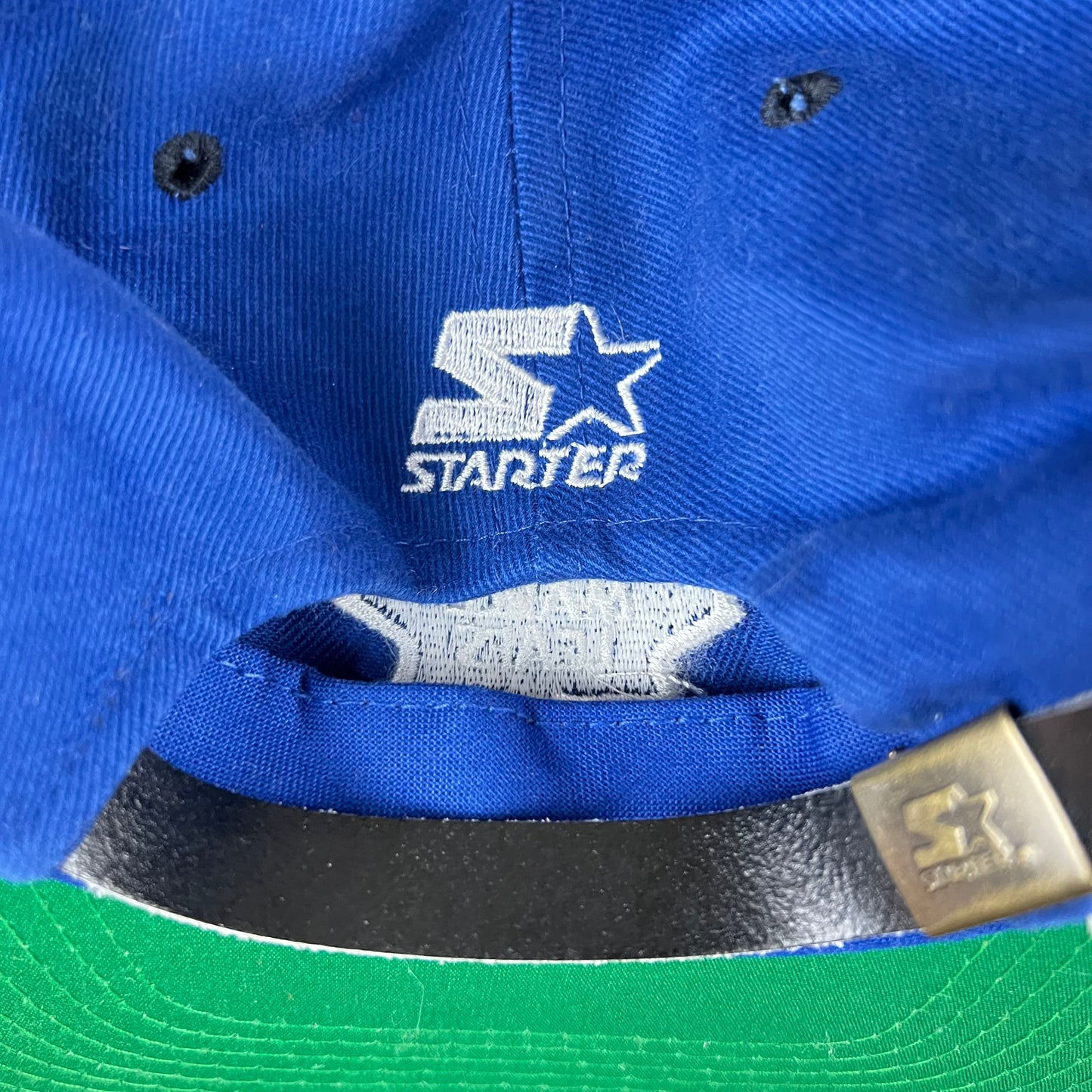Vintage Starter NHL Toronto Maple Leafs Logo StrapBack Blue
