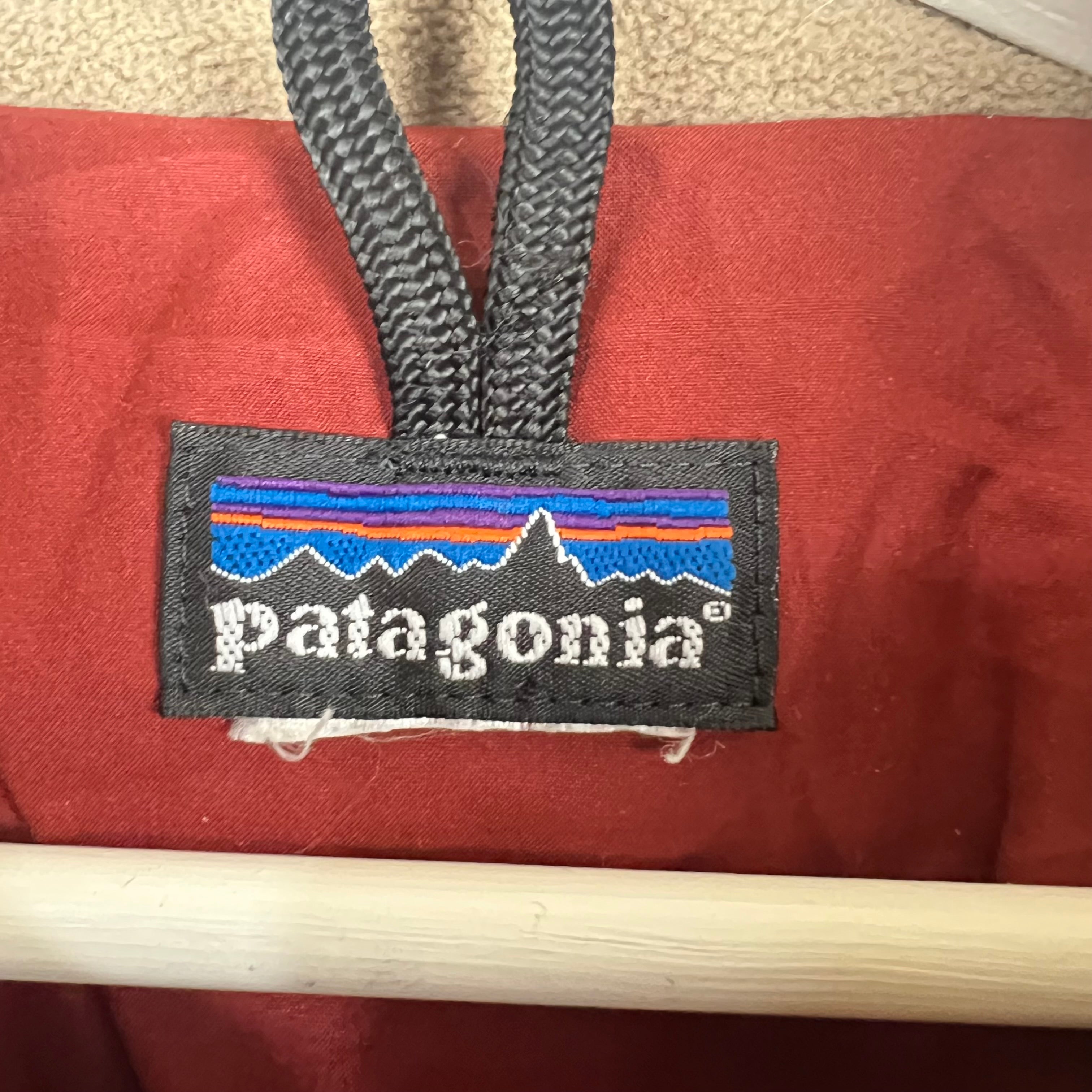 Vintage Patagonia Puff Rider Jacket Orange