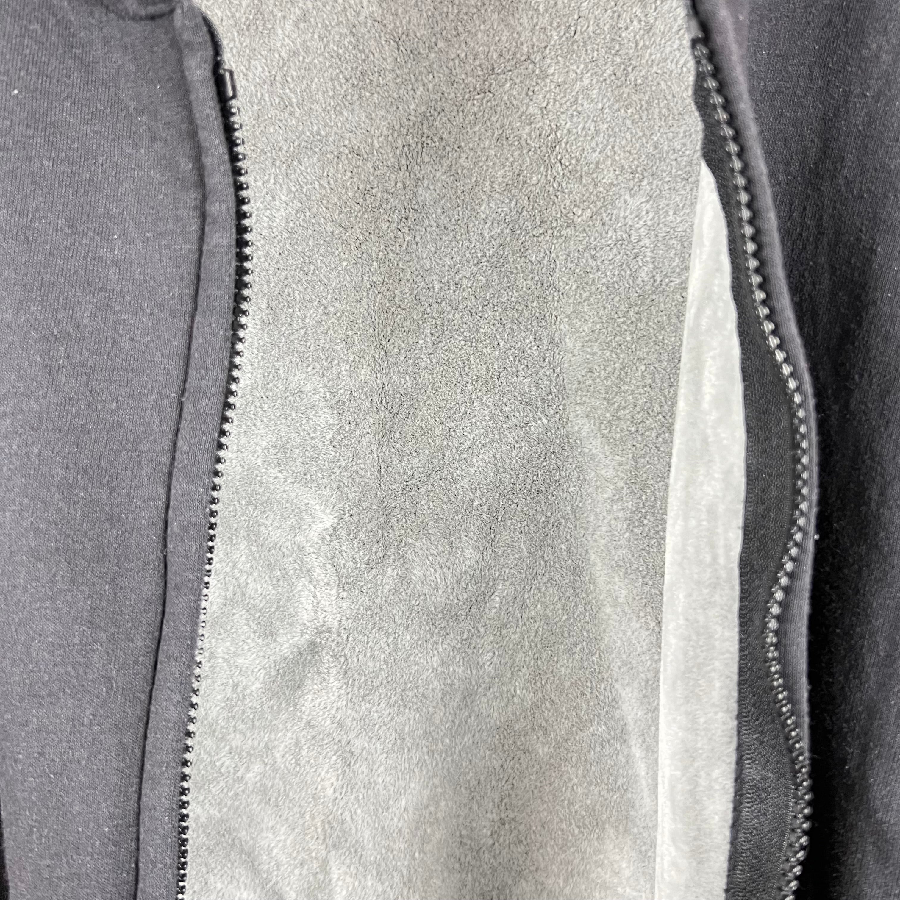 Vintage Carhartt Fleece Lined Full Zip Hoodie Black