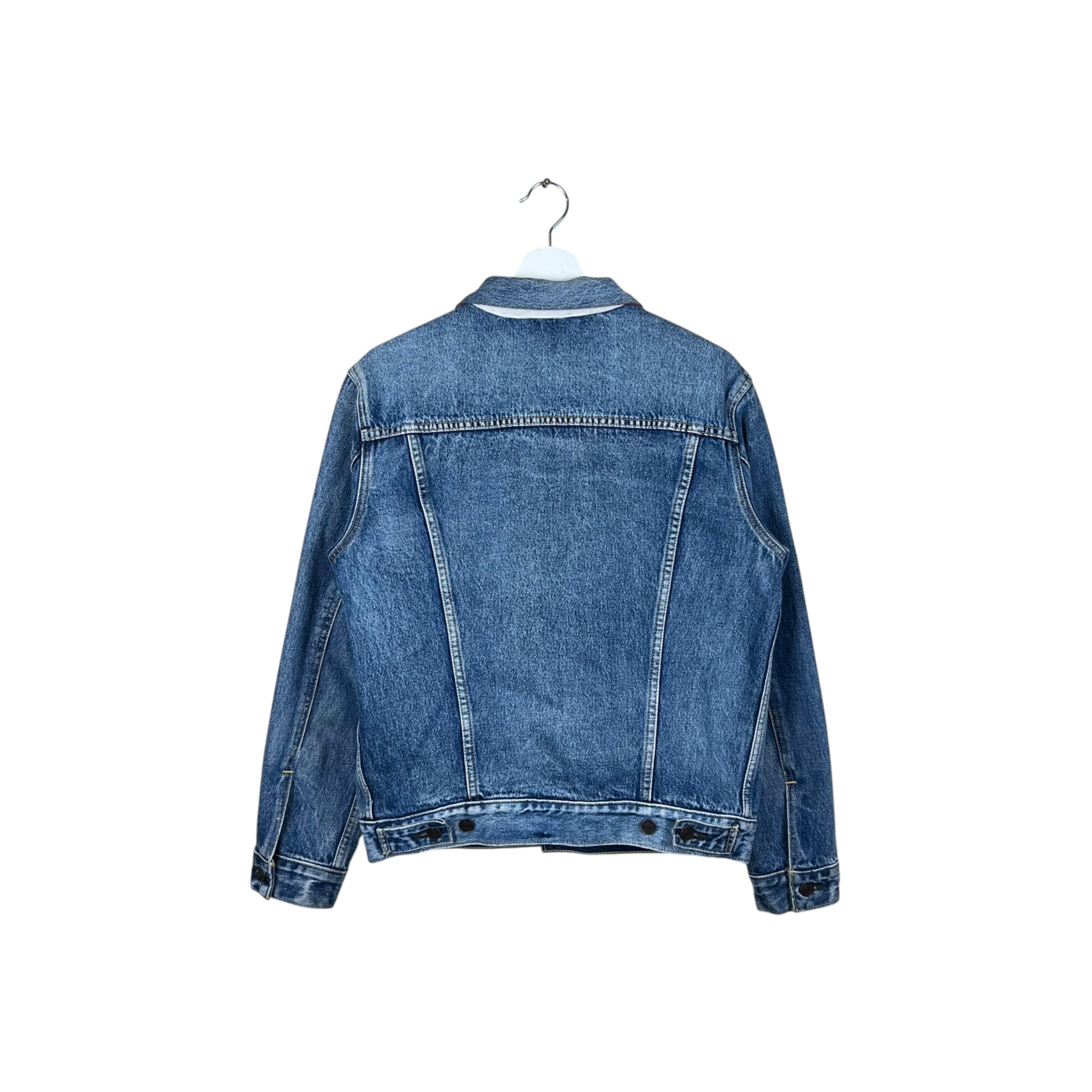 Vintage Levi’s x Hudson Bay Blanket Lined Denim Trucker Jacket