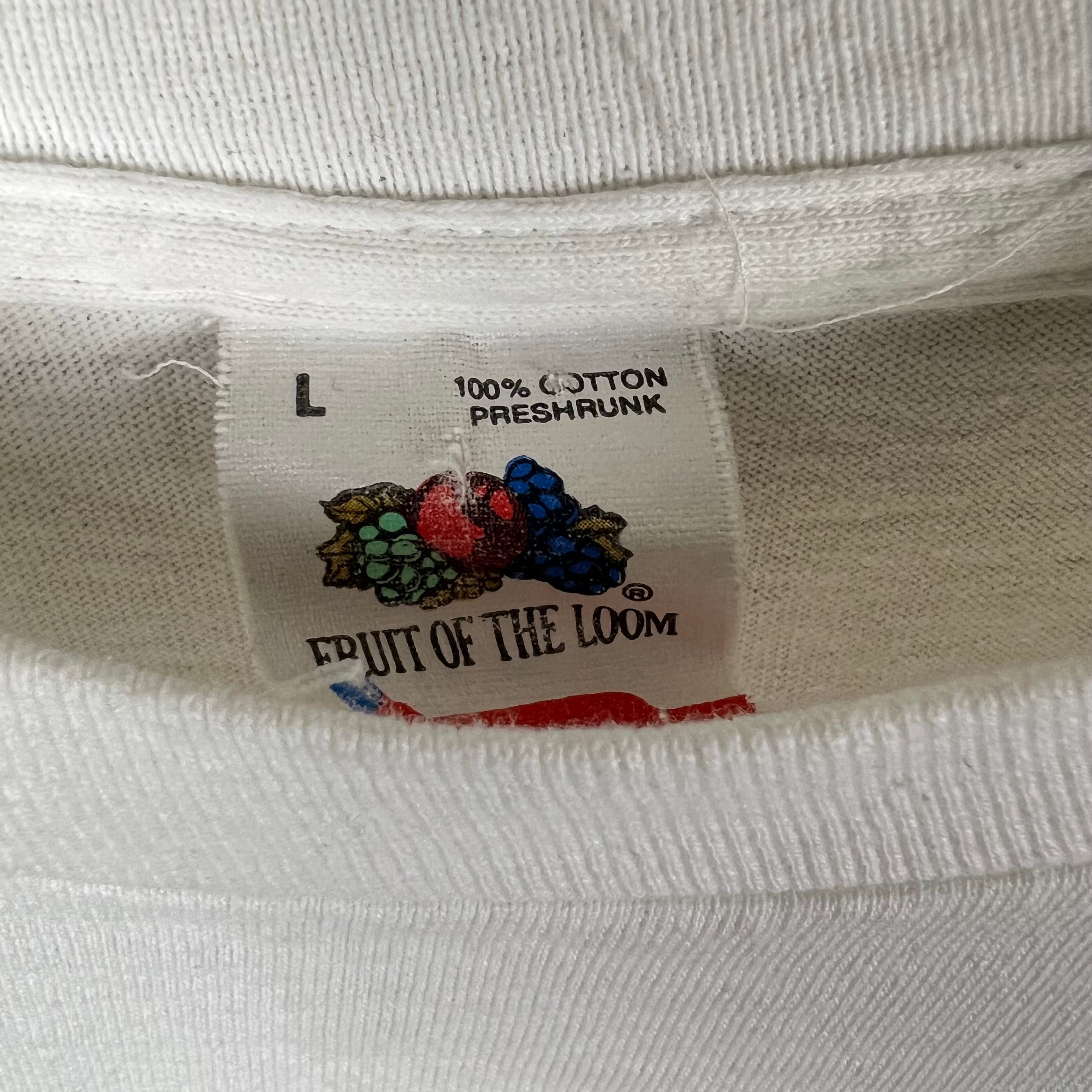 1989 Salem MLB Toronto Blue Jays Fred McGriff Player Tee White