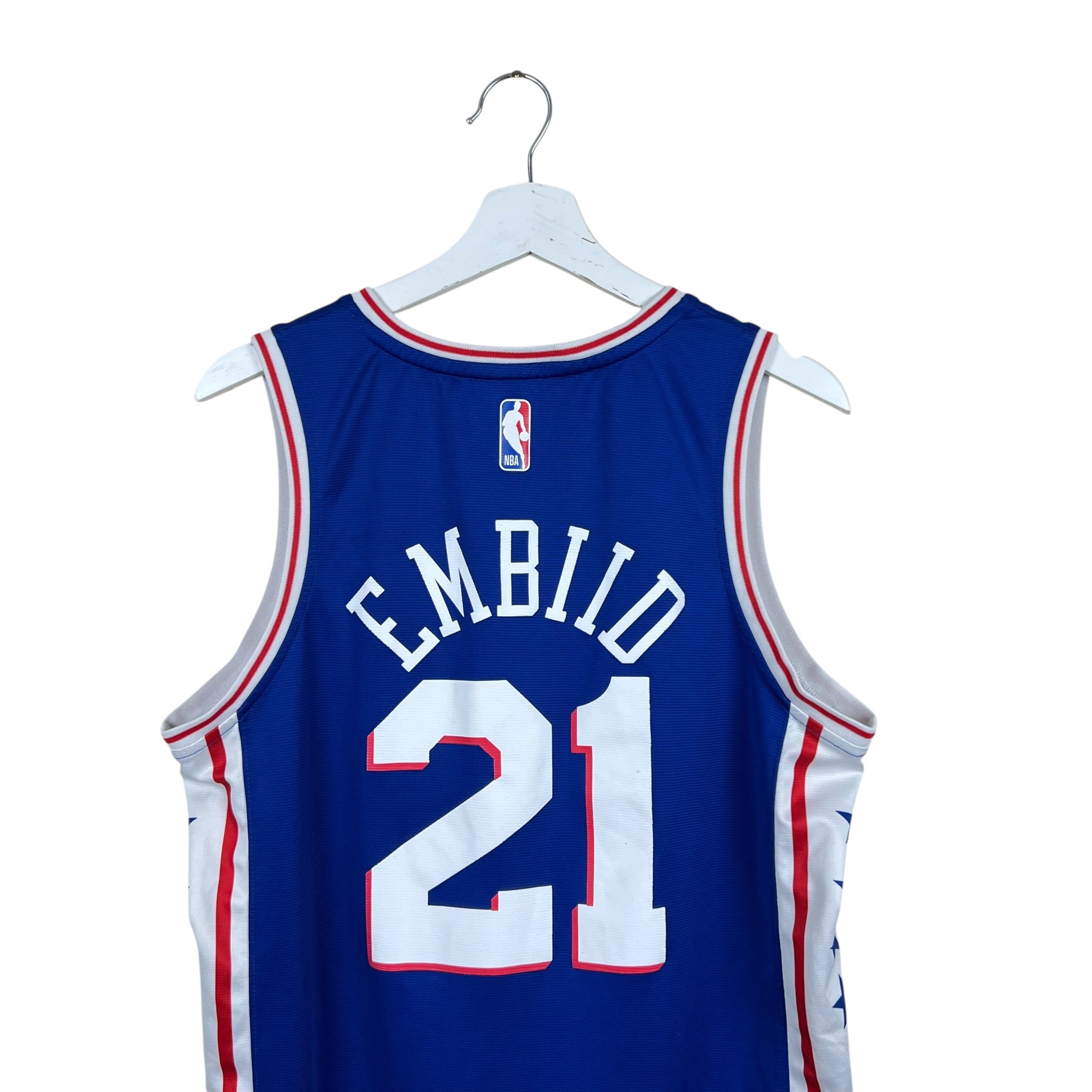 Vintage Fanatics NBA Philadelphia 76ers Joel Embiid Away Jersey