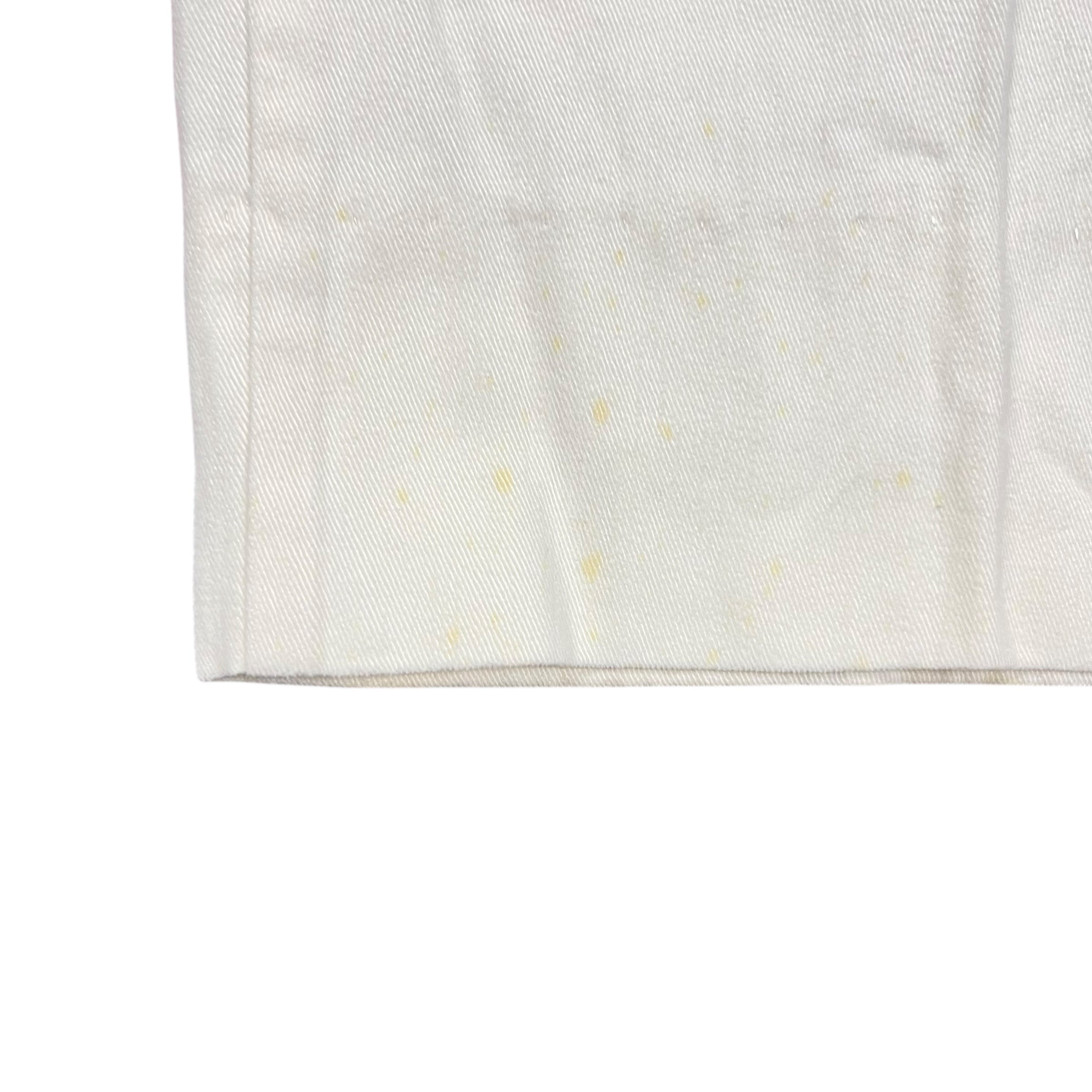 Vintage Polo Country Straight Fit Trousers Cream White