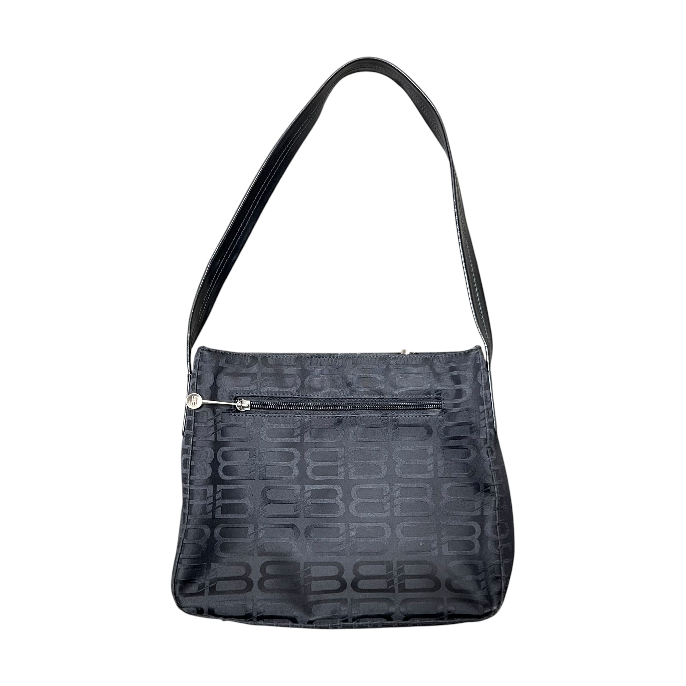 Balenciaga One Shoulder Under Arm Bag Black