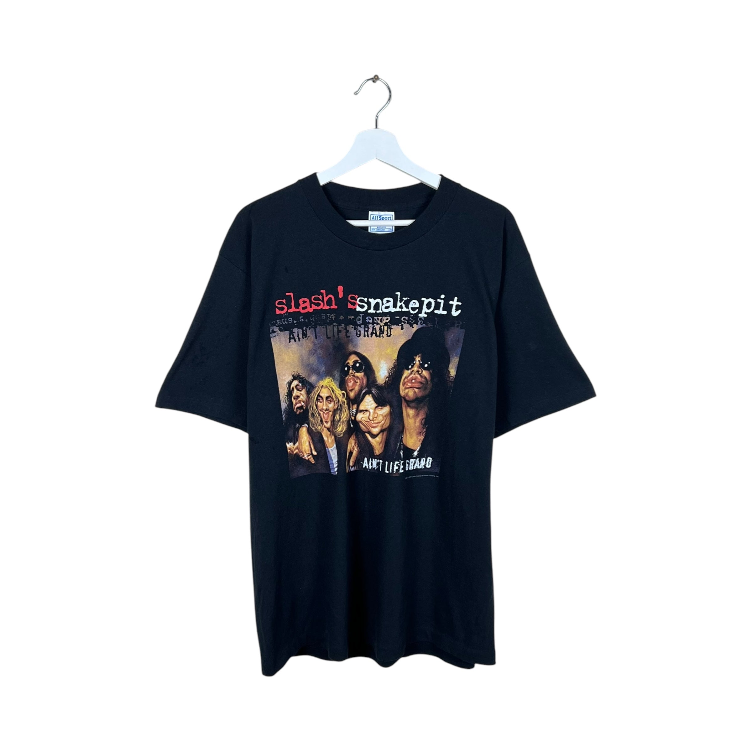 2000 Slash’s Snakepit “Ain’t Life Grand” Tour Tee Black