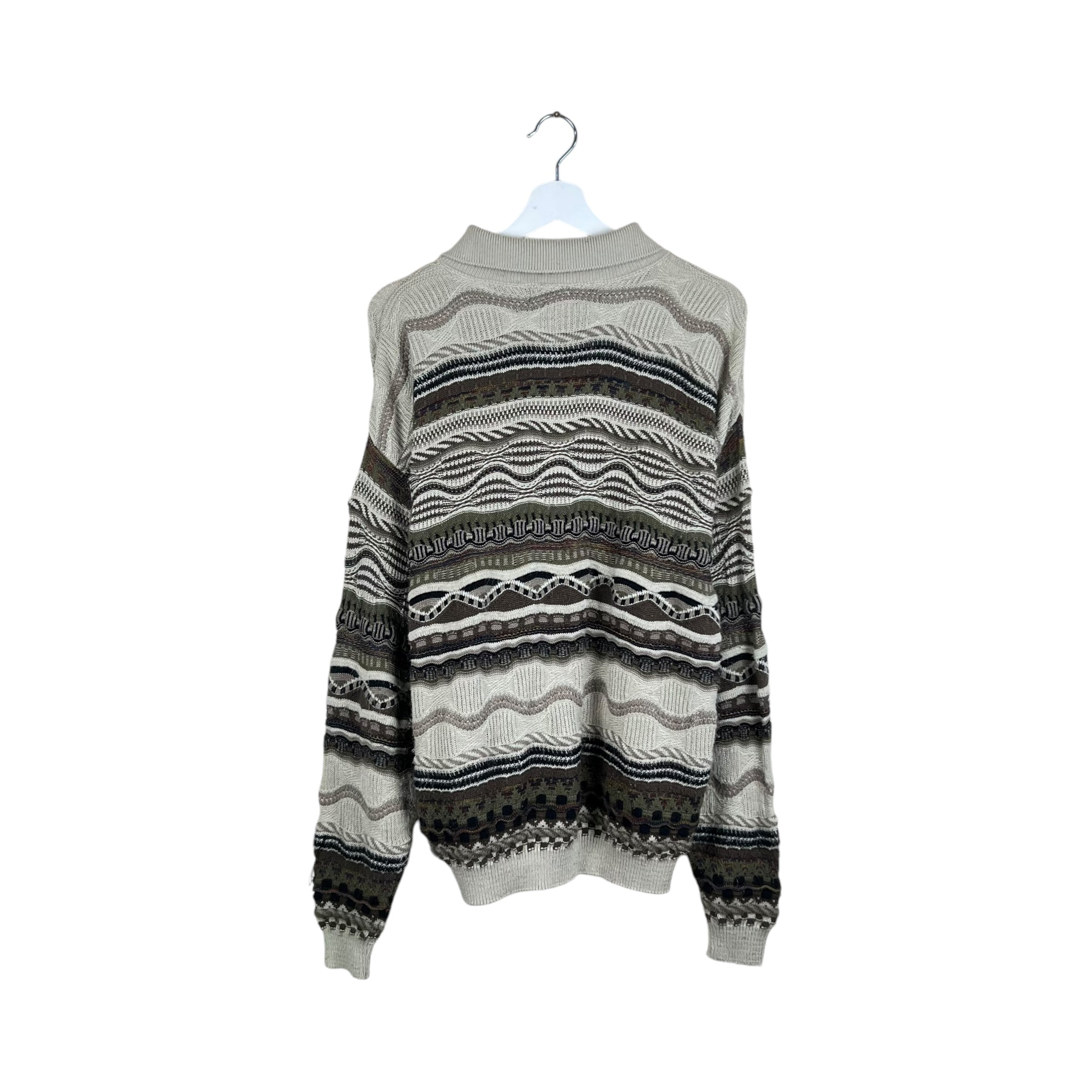 Vintage Protege Collection Polo Knit 3D Multi