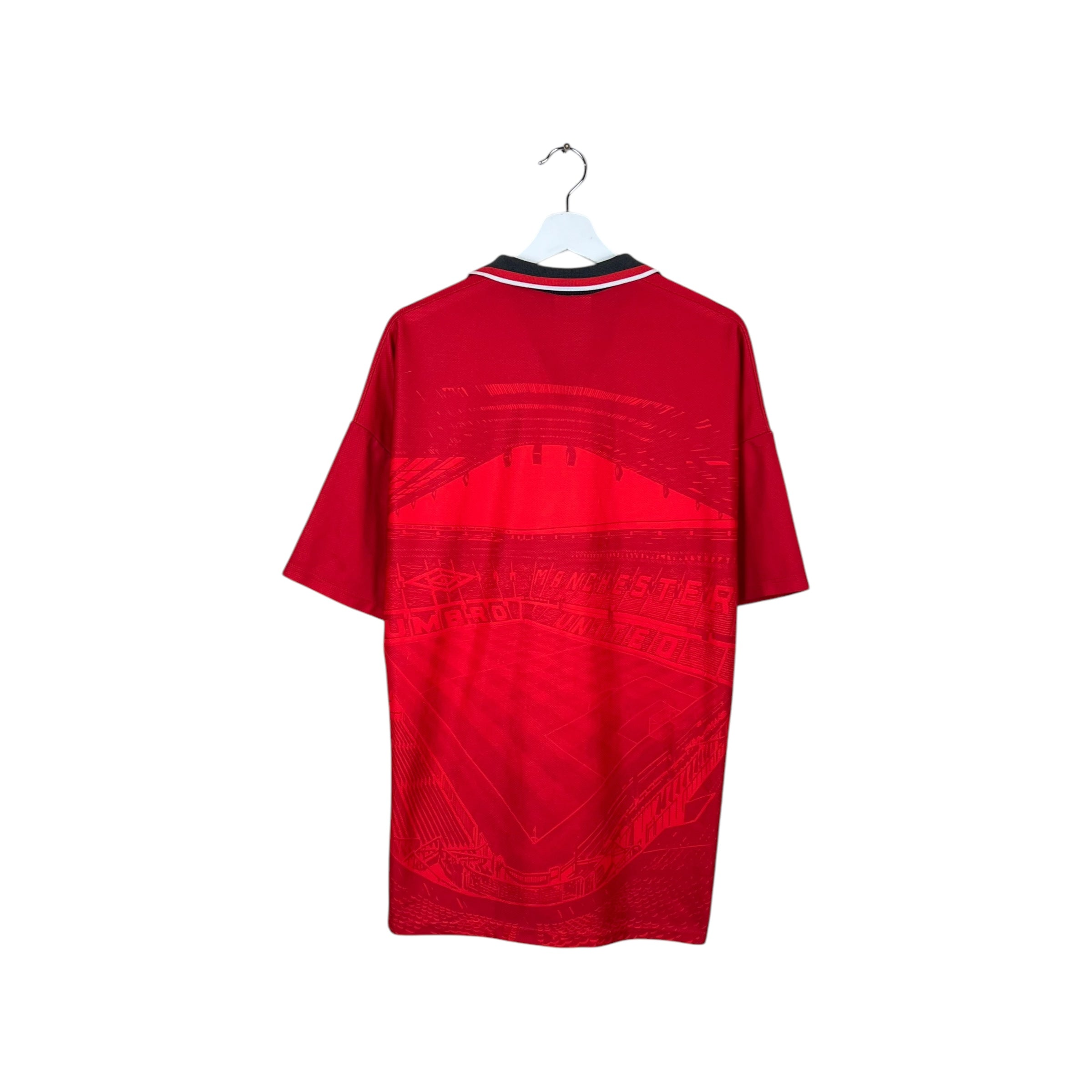 1995 Umbro Manchester United FC Blank Home Jersey