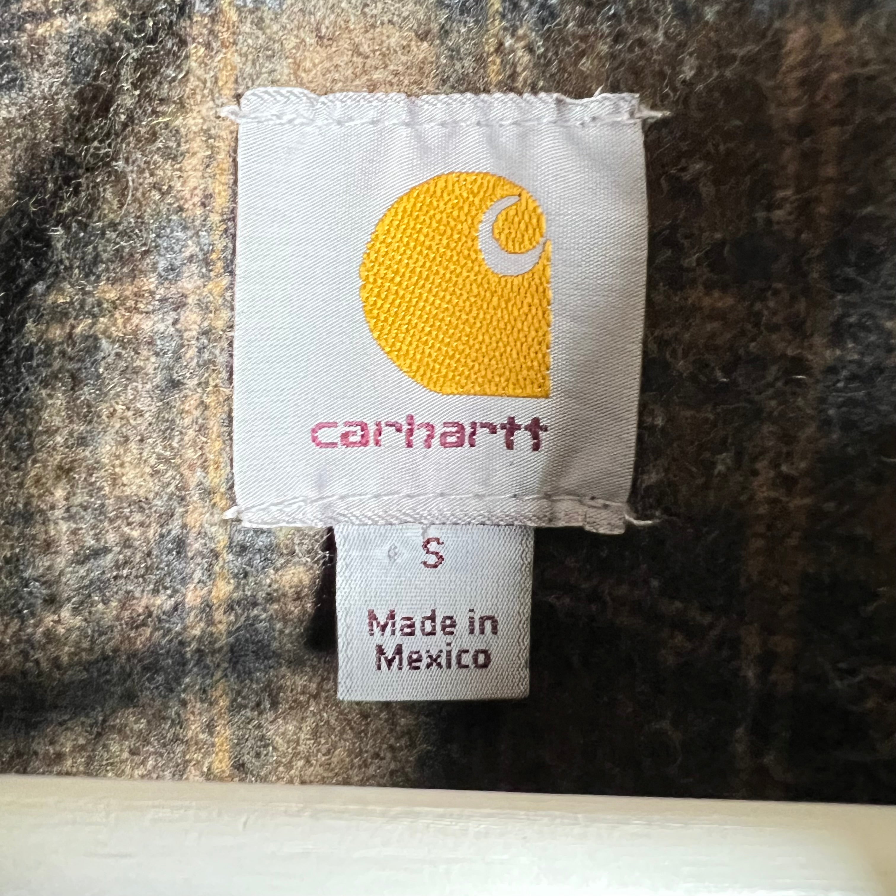 Vintage Carhartt Blanket Lined Detroit Jacket Chocolate Brown
