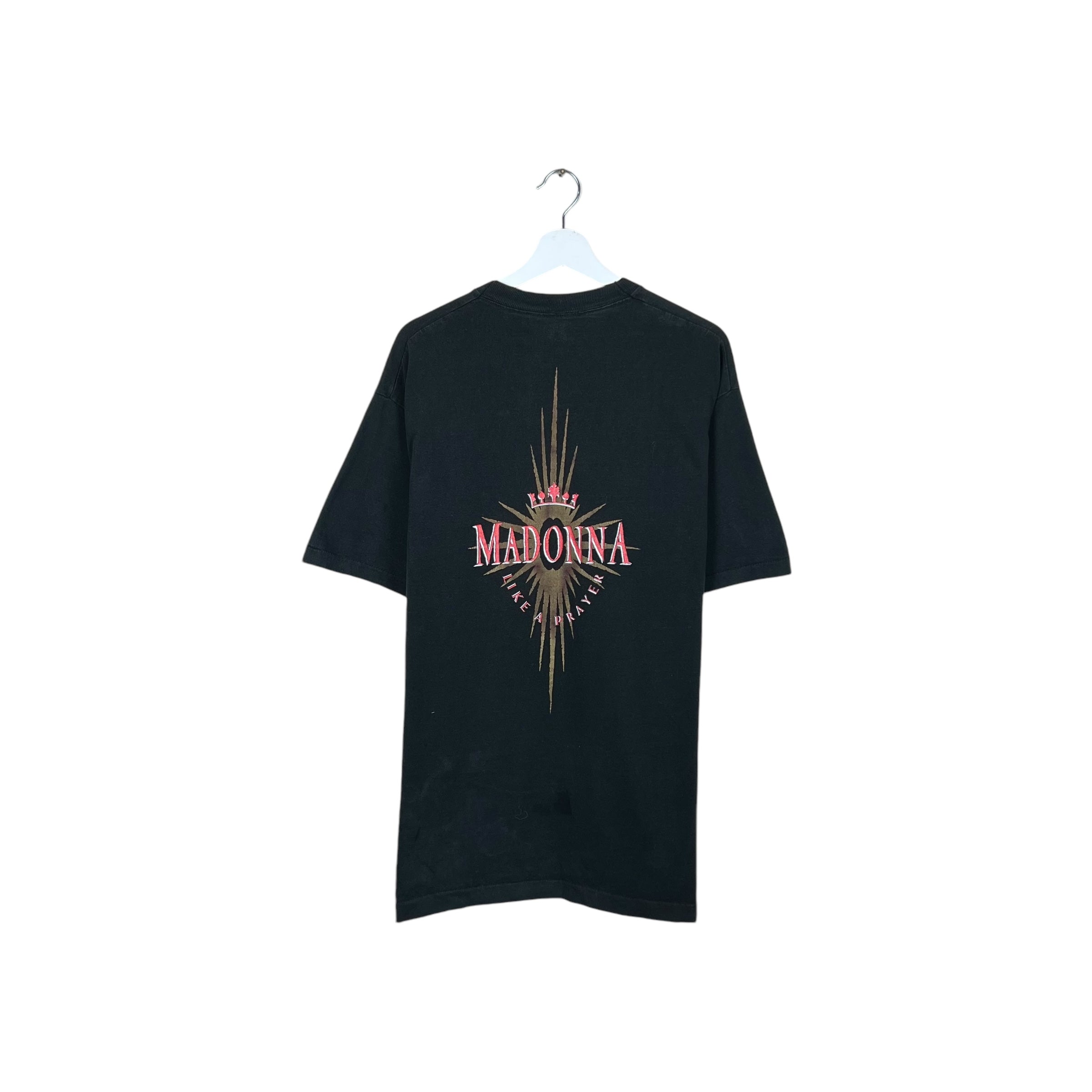 1989 Madonna “Like A Prayer” Album Promo Tee Black