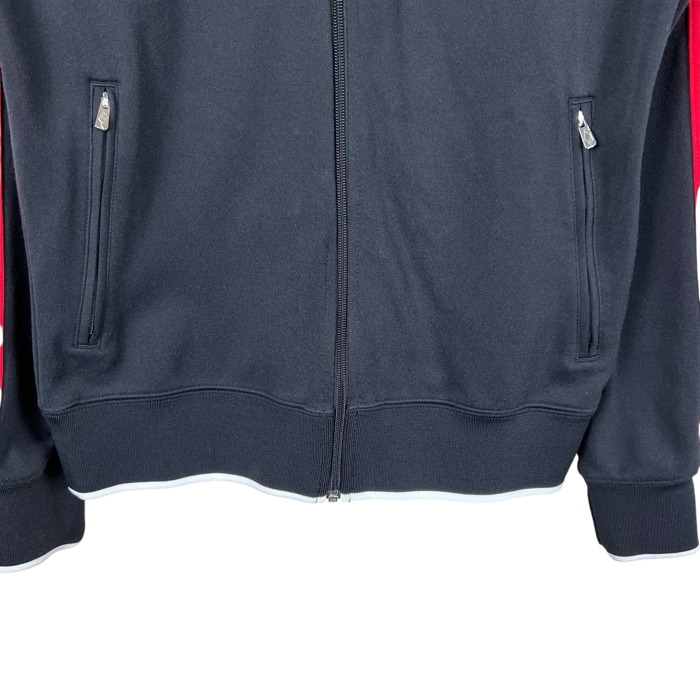 Vintage Y2K Nike Manchester United Track Jacket Black