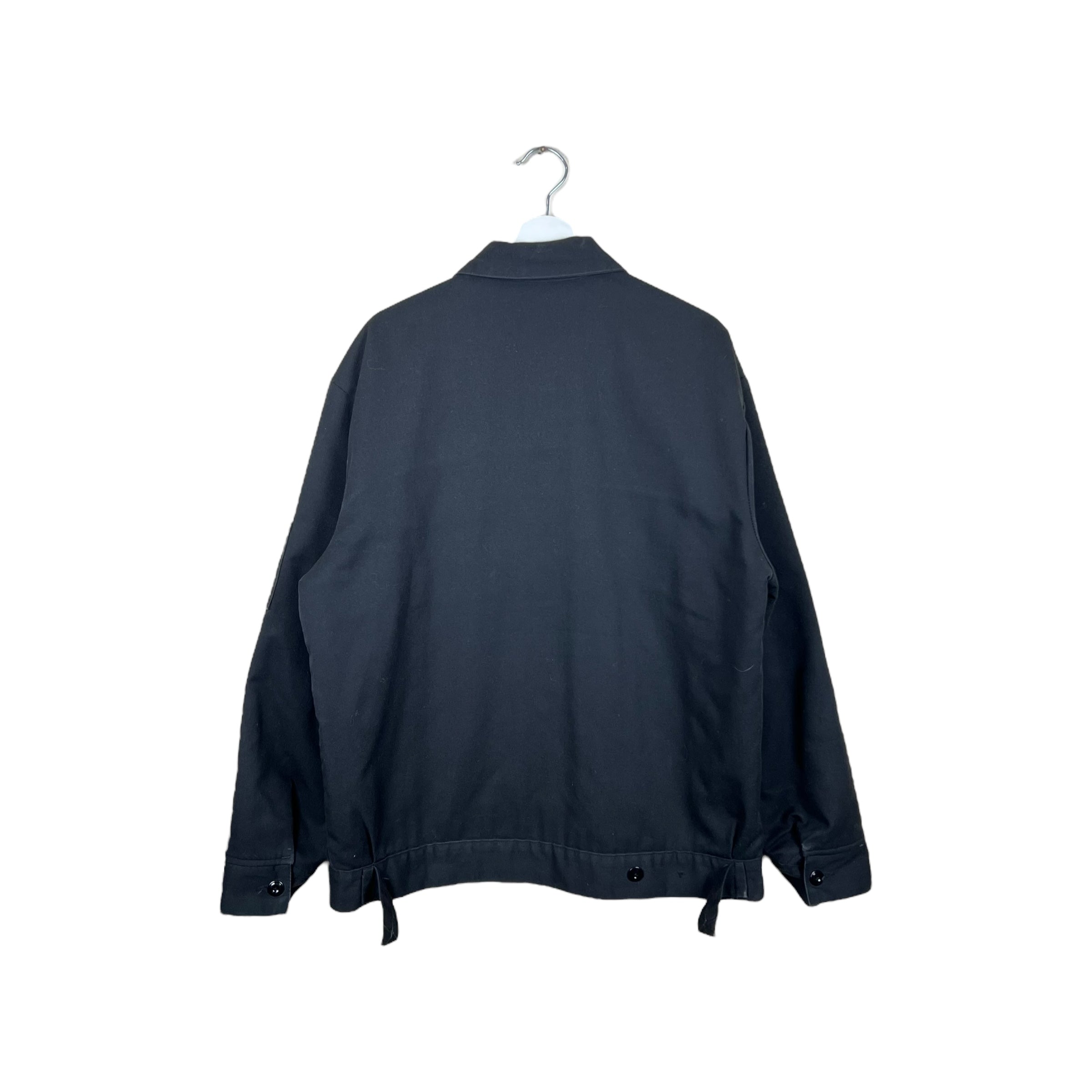 Vintage Dickies Workwear Insulated Canvas Jacket Black