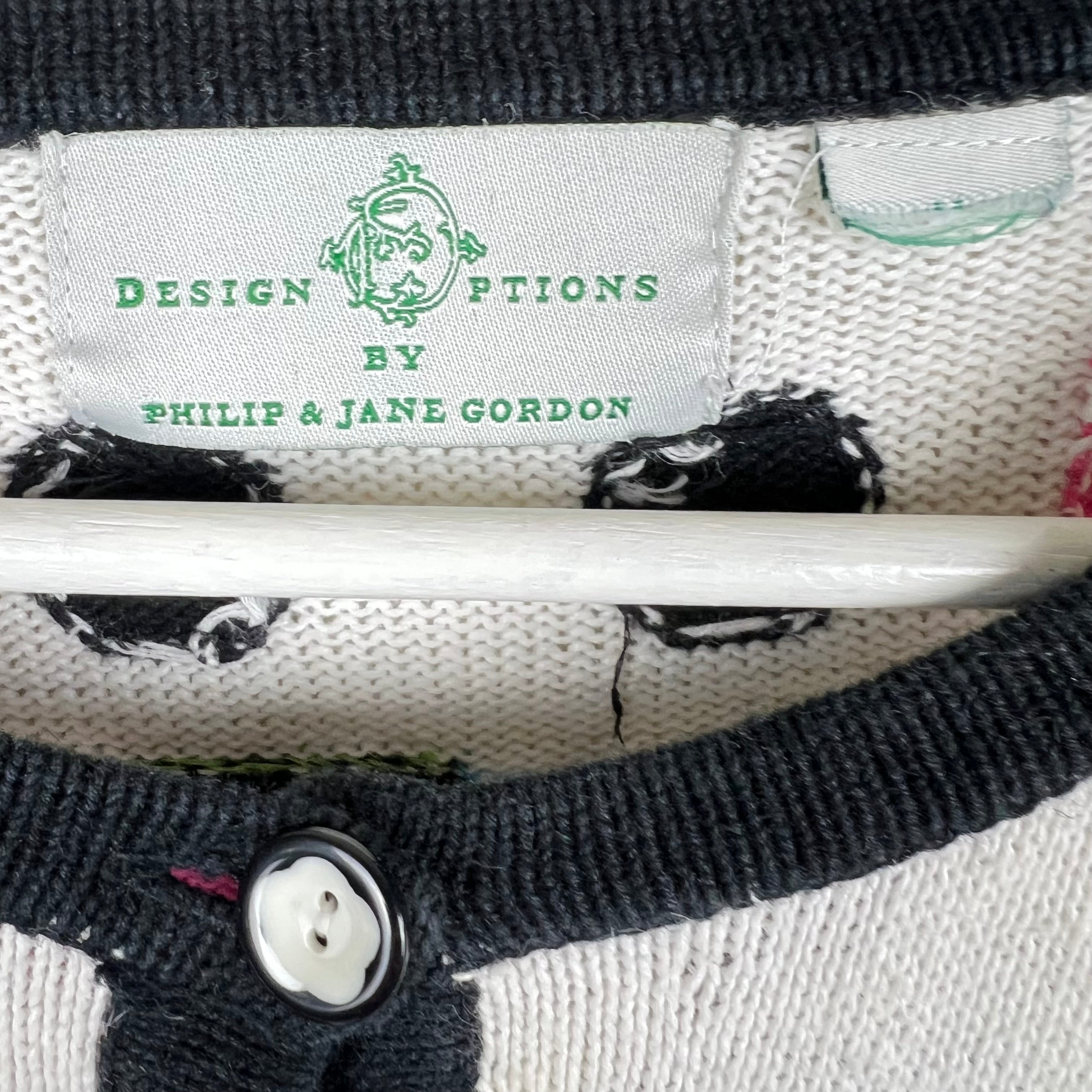 Vintage Design Options Women’s Bedazzled Multi Design Cardigan