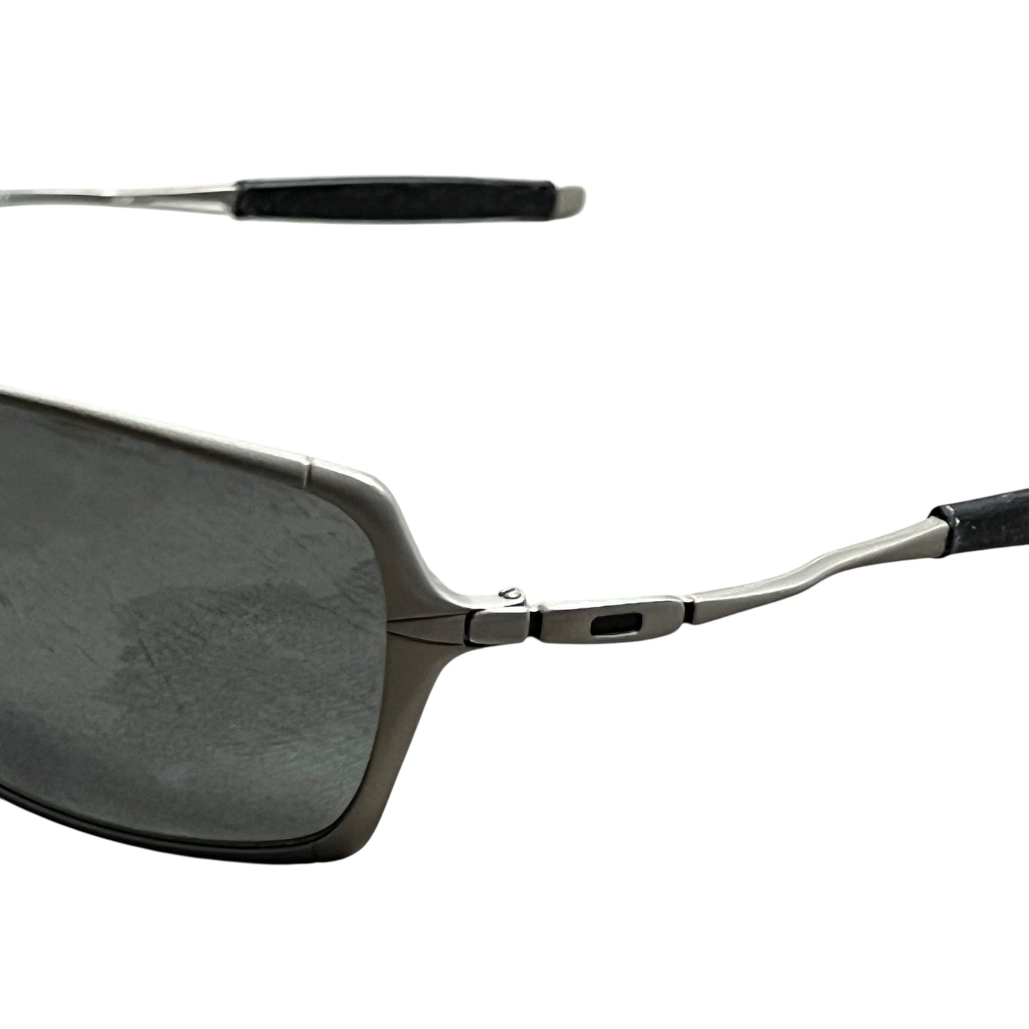 Oakley Inmate Rectangle Sunglasses Silver