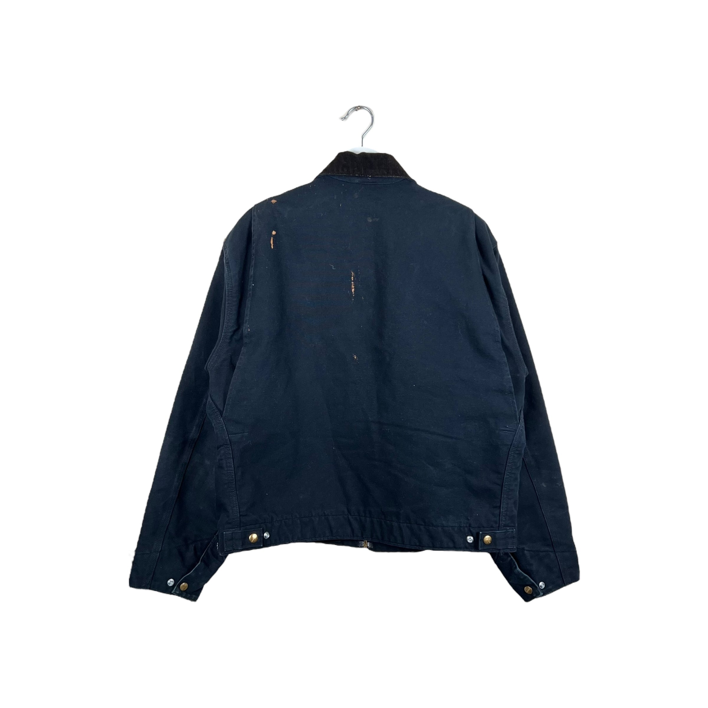 Vintage Carhartt Blanket Lined Detroit Jacket Black