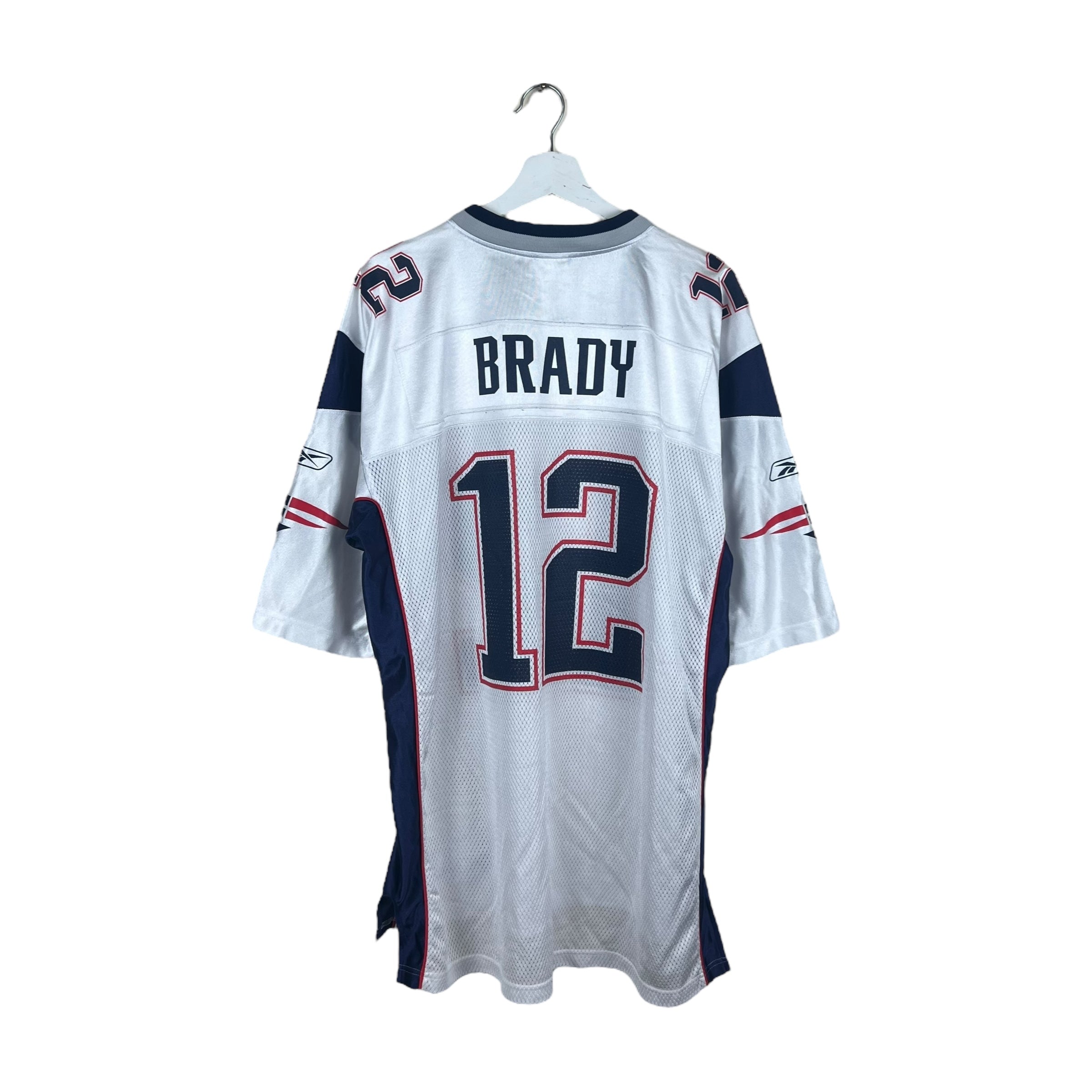 Vintage Reebok NFL New England Patriots Tom Brady Home Jersey