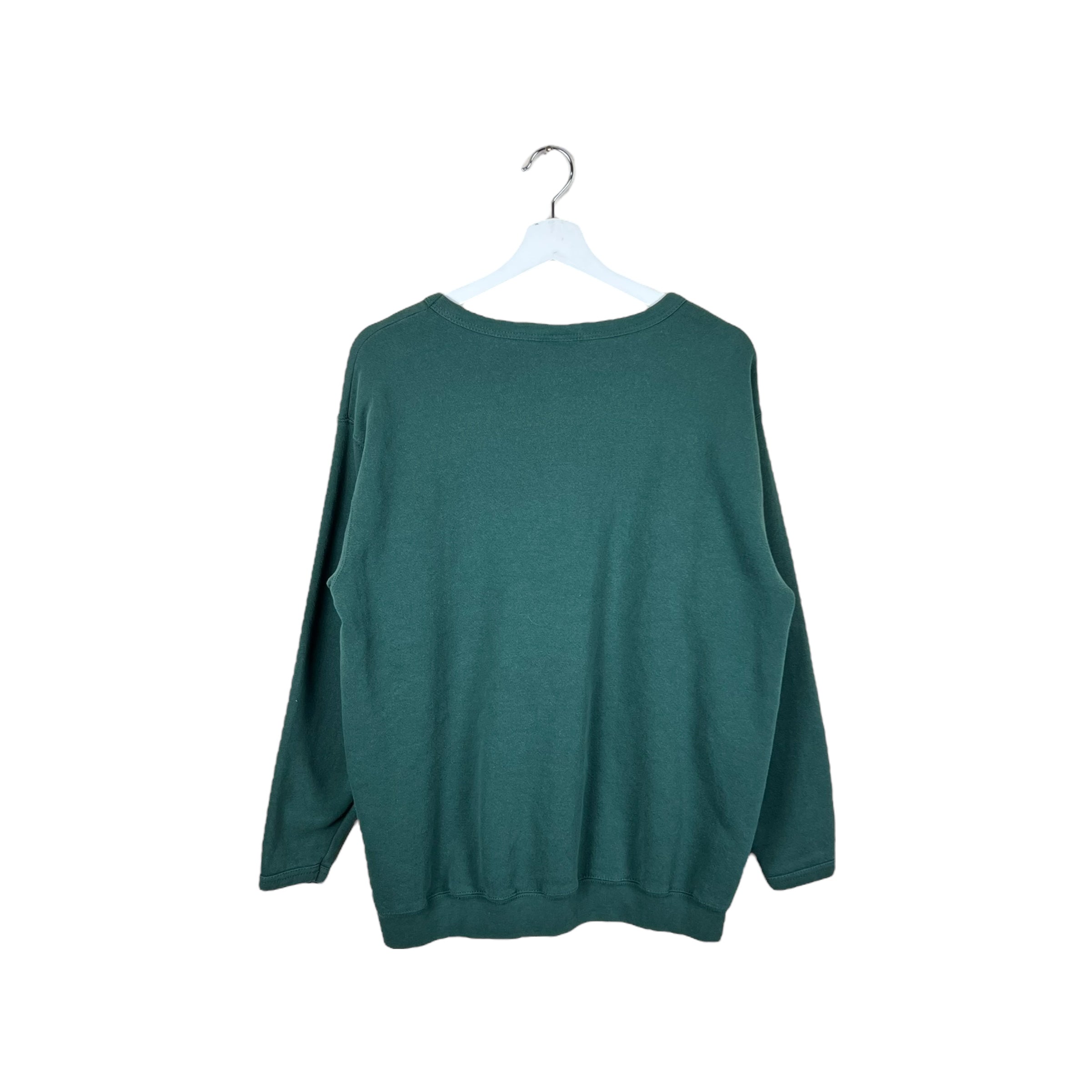 Vintage Lee Women’s NFL Green Bay Packers Embroidered Logo Crewneck Green