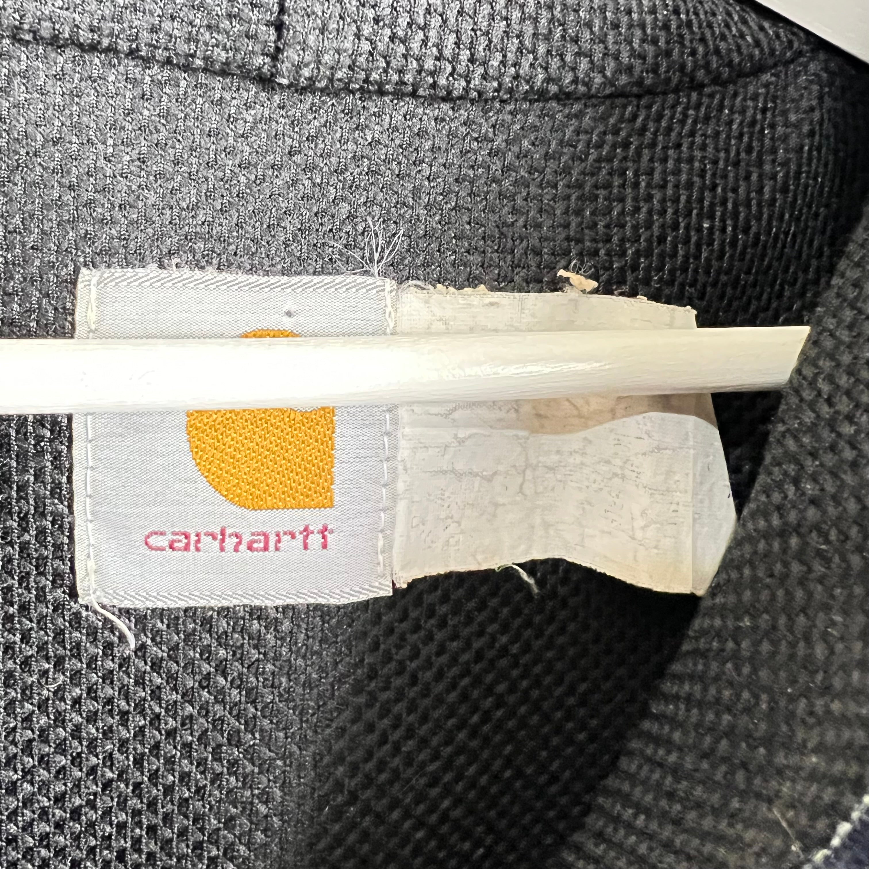 Vintage Carhartt Insulated Hooded Active Jacket Sun Faded Blue