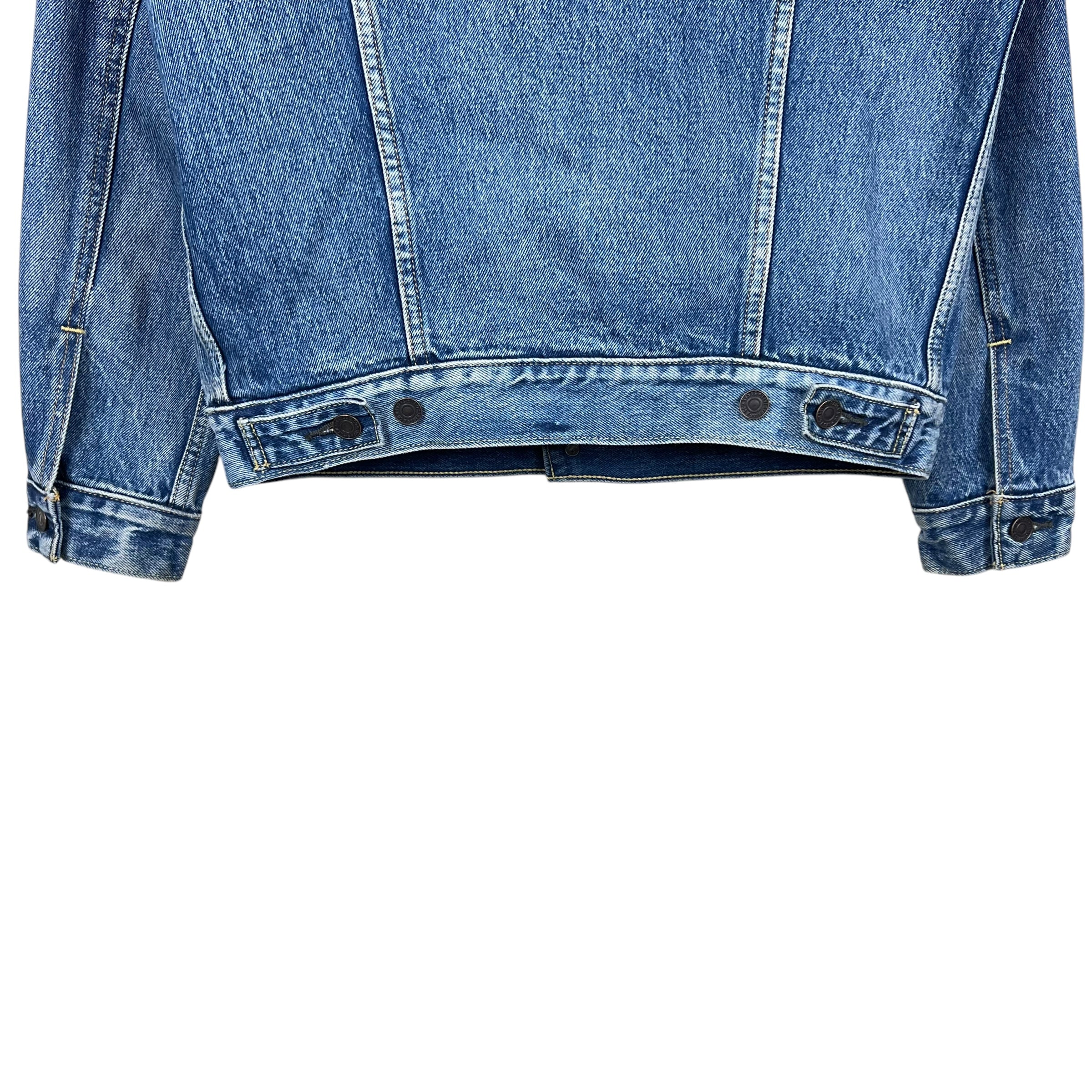 Vintage Levi’s x Hudson Bay Blanket Lined Denim Trucker Jacket