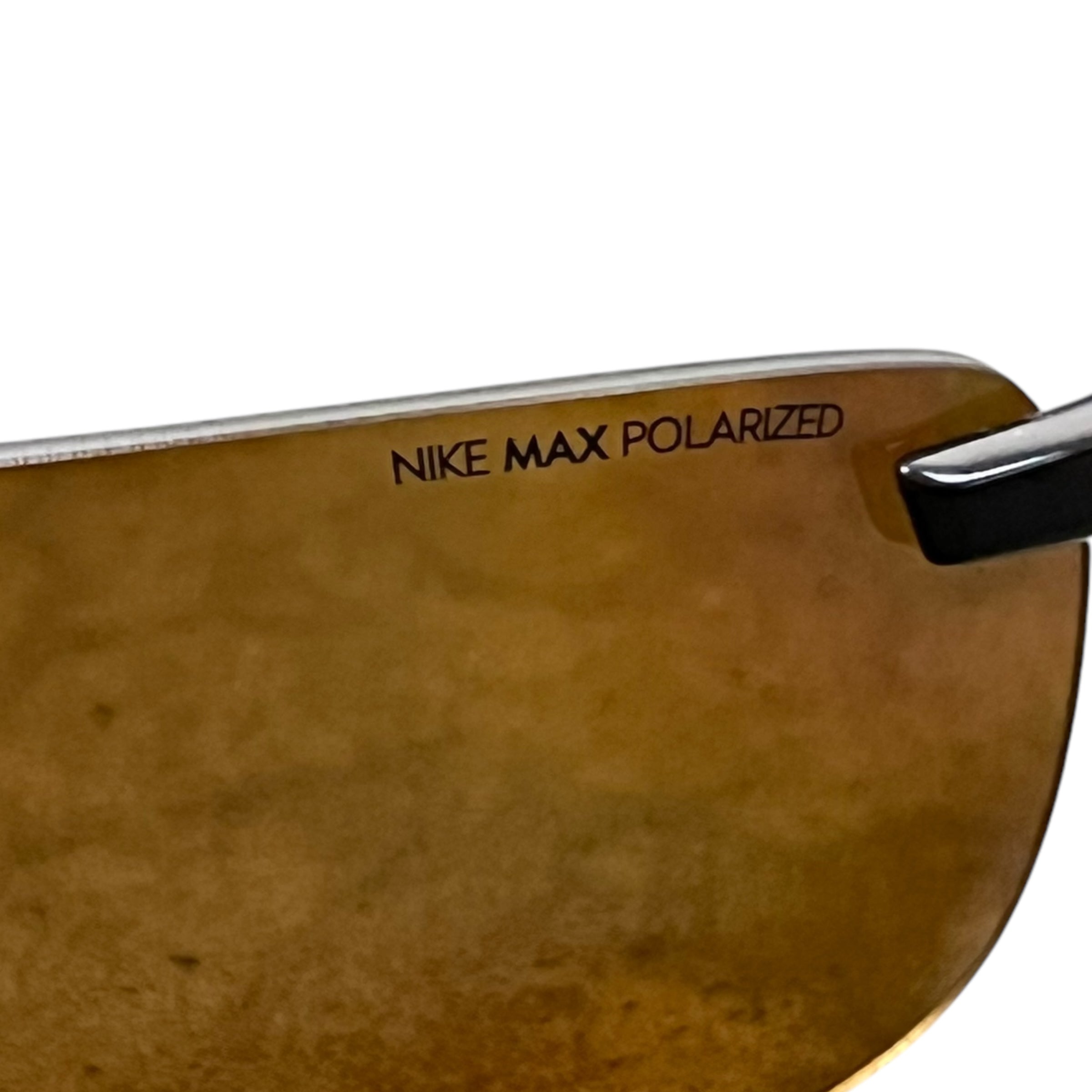 Vintage Nike Pulse Vision Max Polarized Sunglasses Brown
