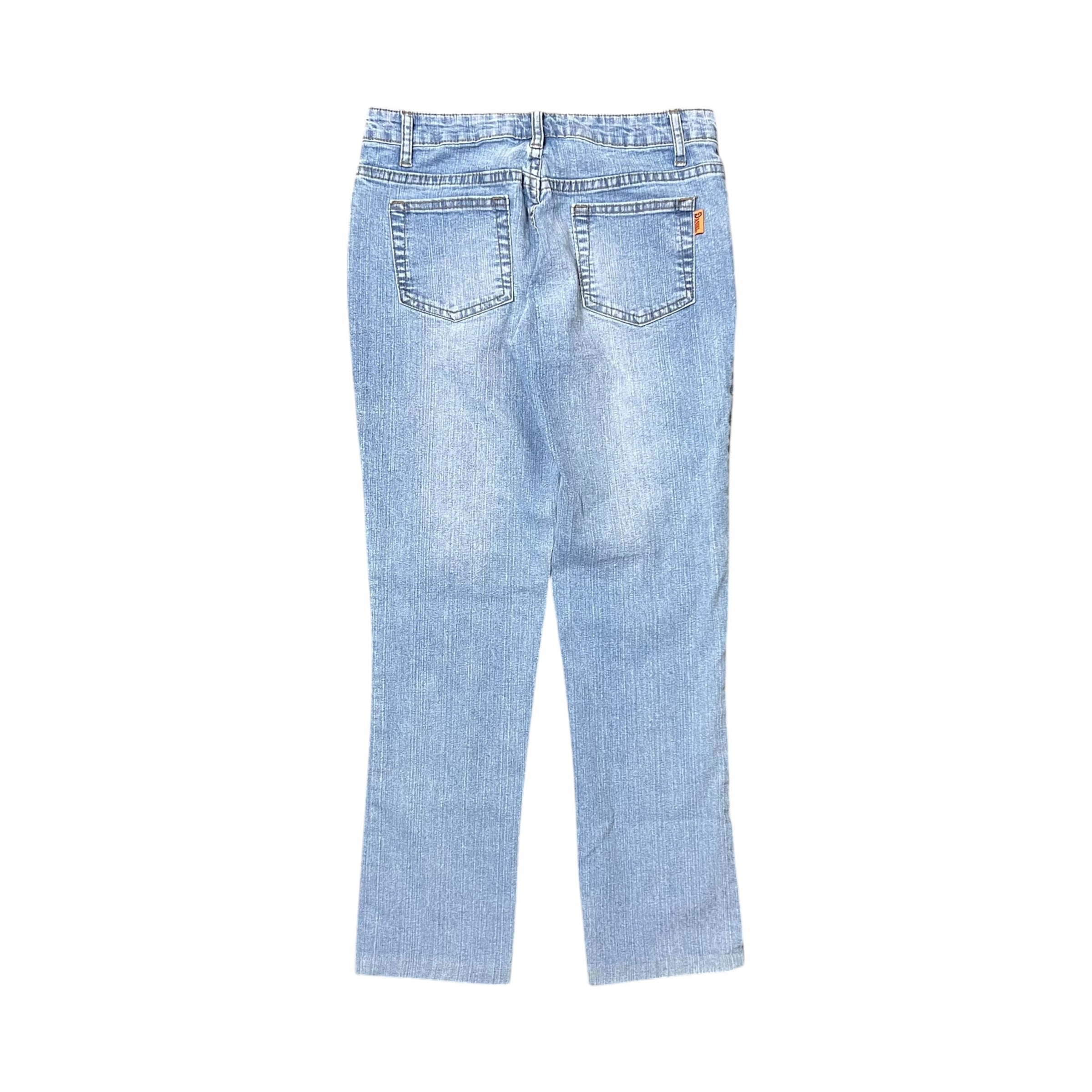 Vintage Daniel Women’s Bedazzled Design Jeans Regular Wash