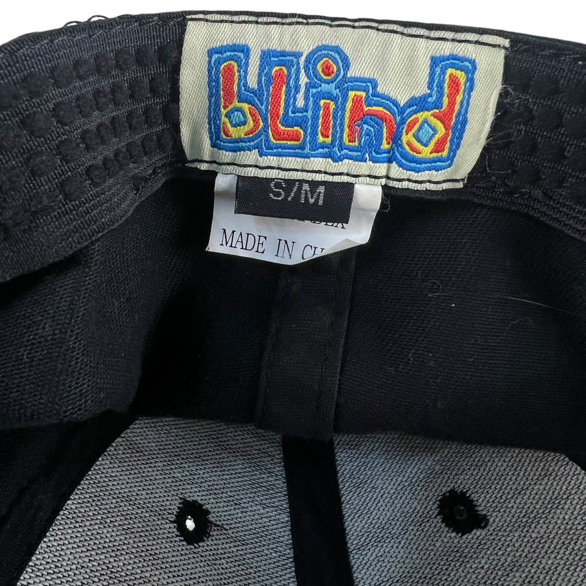 Vintage Blind Skateboards Logo Fitted Hat