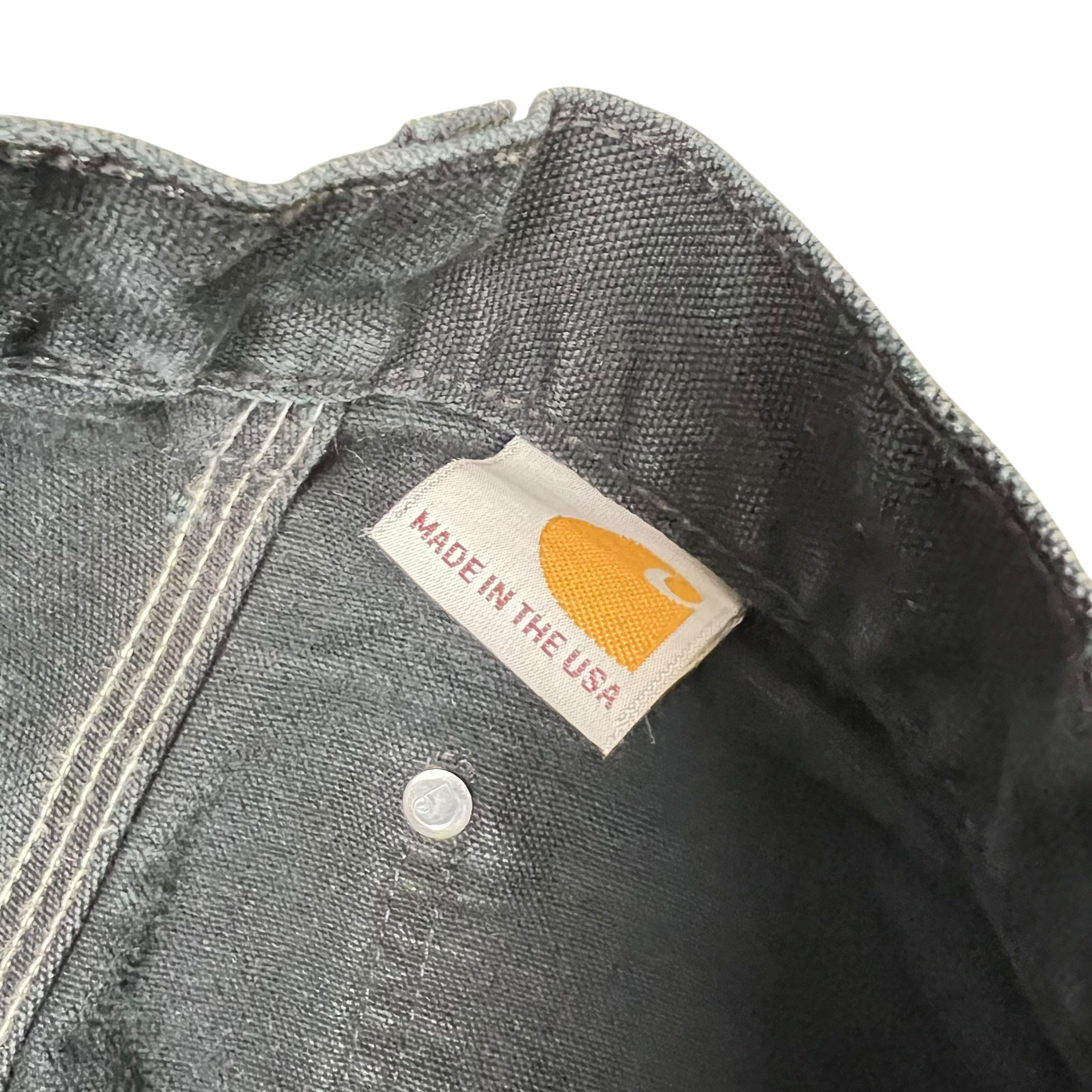 Vintage Carhartt Straight Fit Double Knee Pants Black