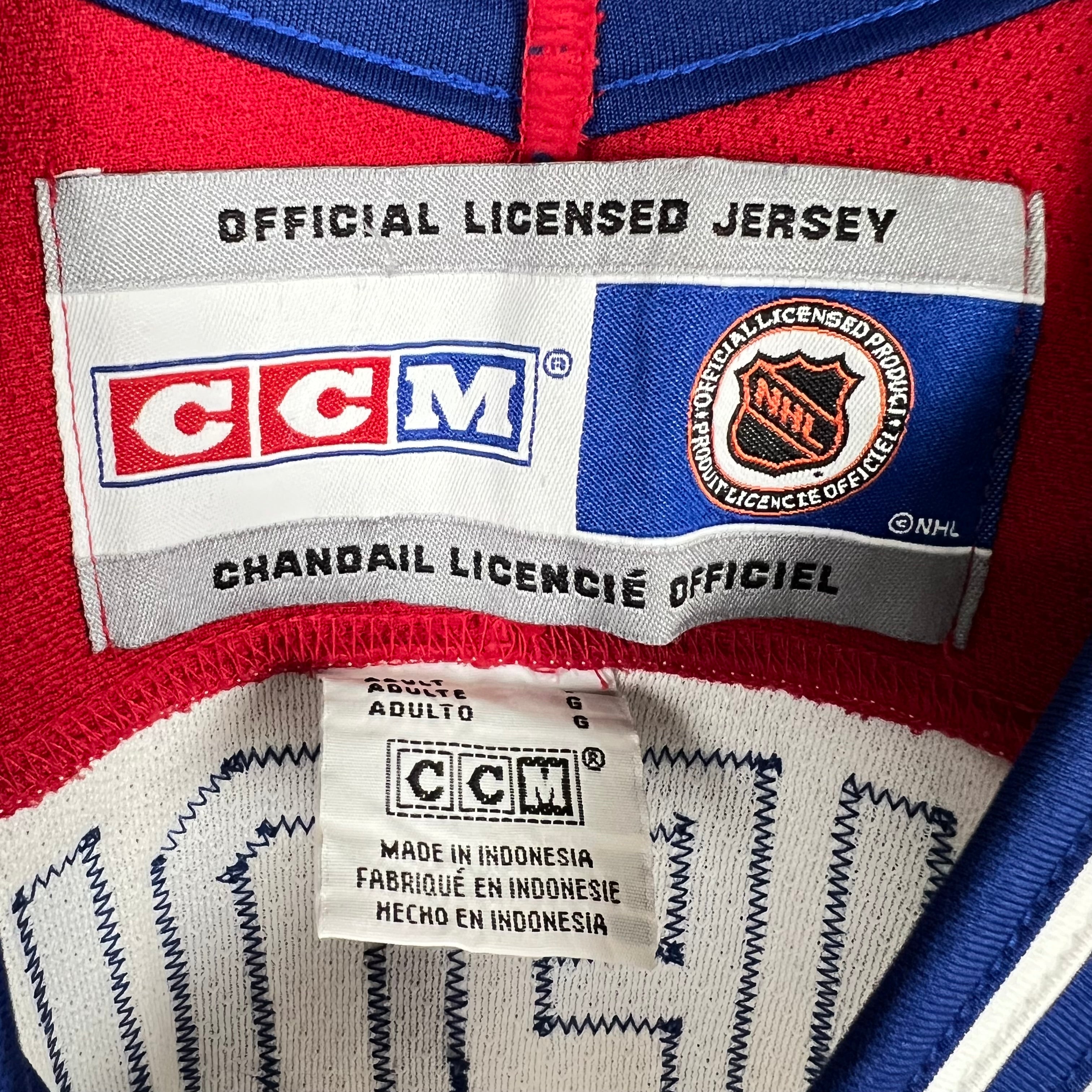 Vintage CCM NHL Montreal Canadiens Custom Home Jersey
