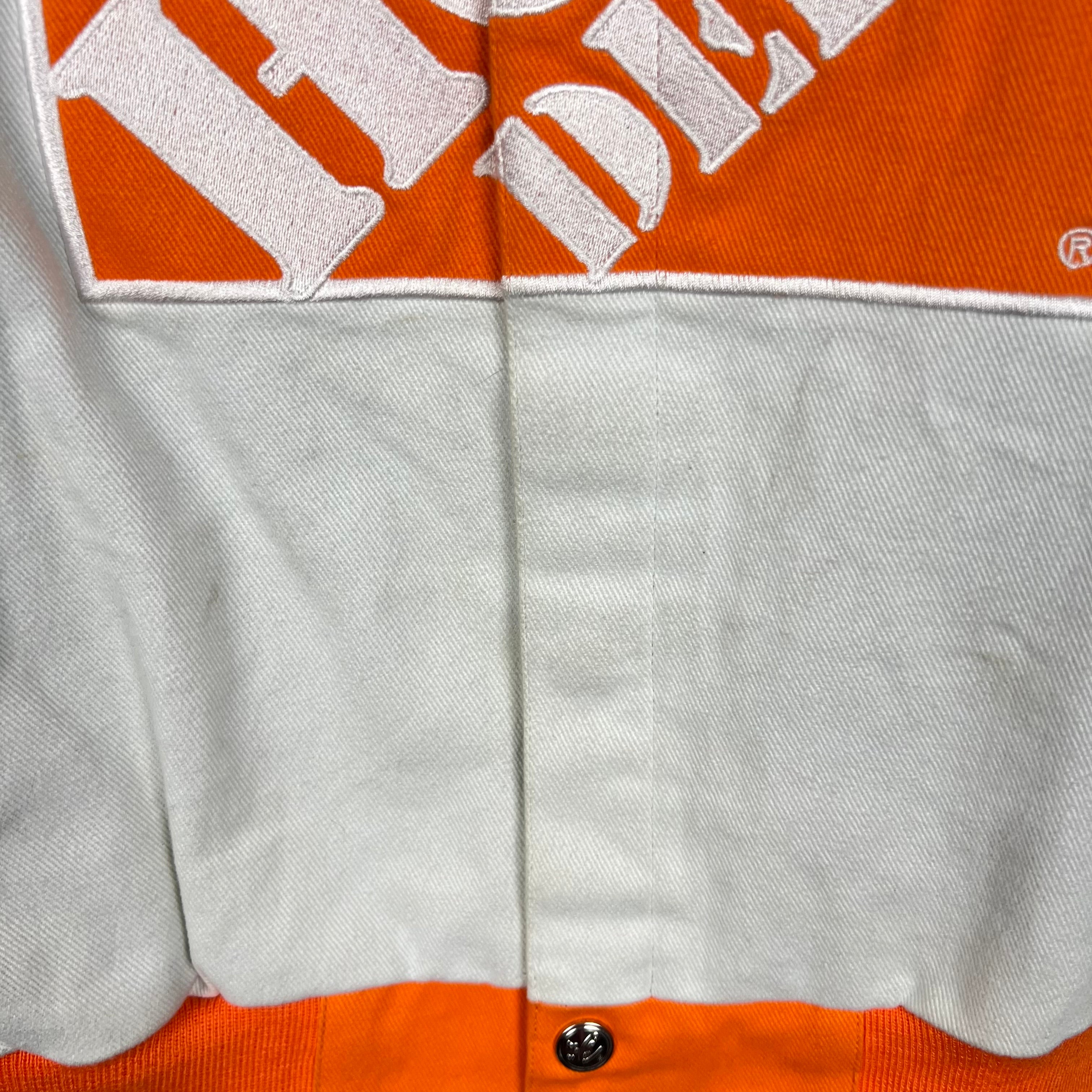 Vintage Chase Authentics NASCAR Tony Stewart Home Depot Racing Jacket White